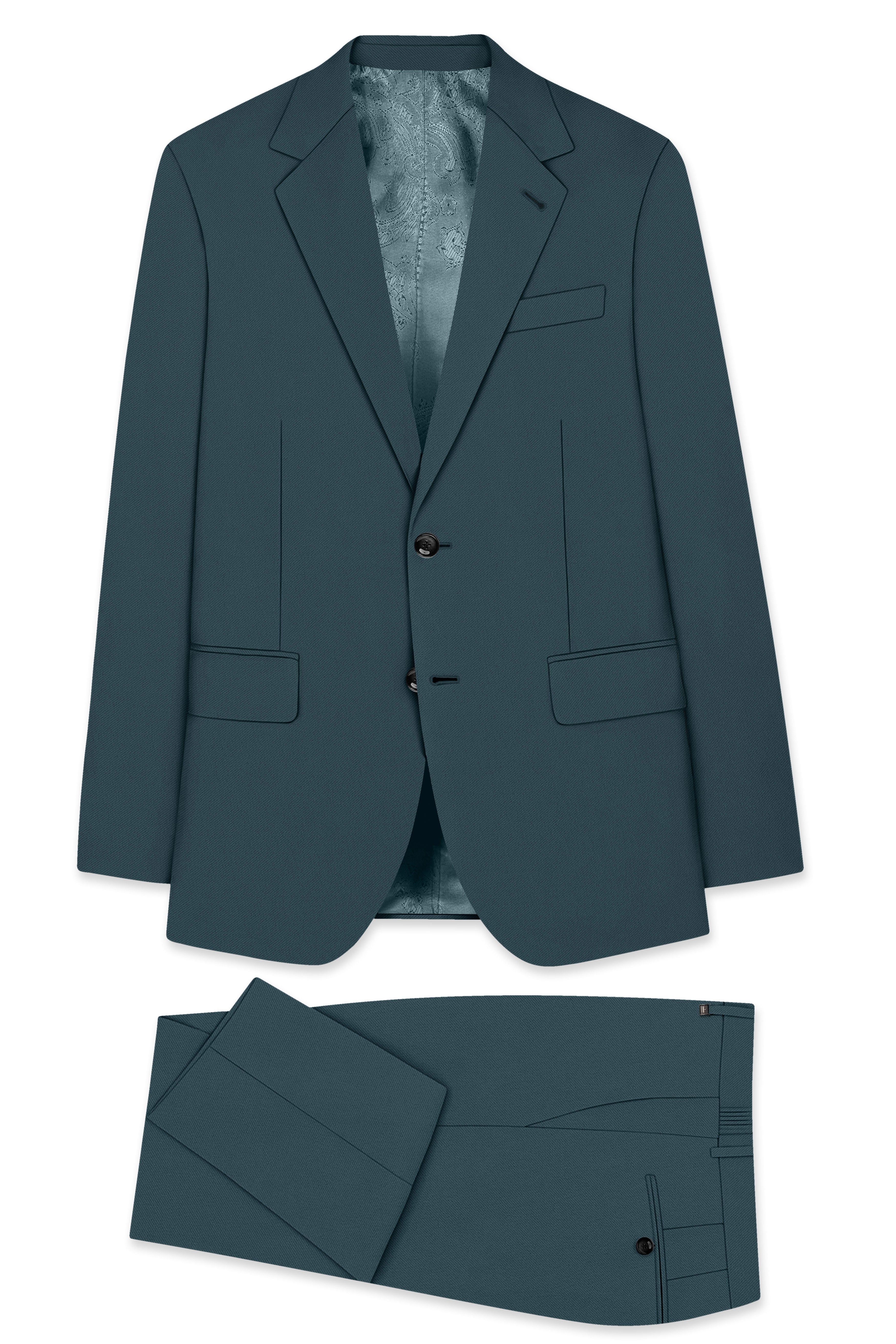 Navaro-Korean Gable Blue 4-Way Stretch Wrinkle-Free Wool Rich Single Breasted Suit ST5436-SB-36, ST5436-SB-38, ST5436-SB-40, ST5436-SB-42, ST5436-SB-44, ST5436-SB-46, ST5436-SB-48, ST5436-SB-50, ST5436-SB-52, ST5436-SB-54, ST5436-SB-56, ST5436-SB-58, ST5436-SB-60