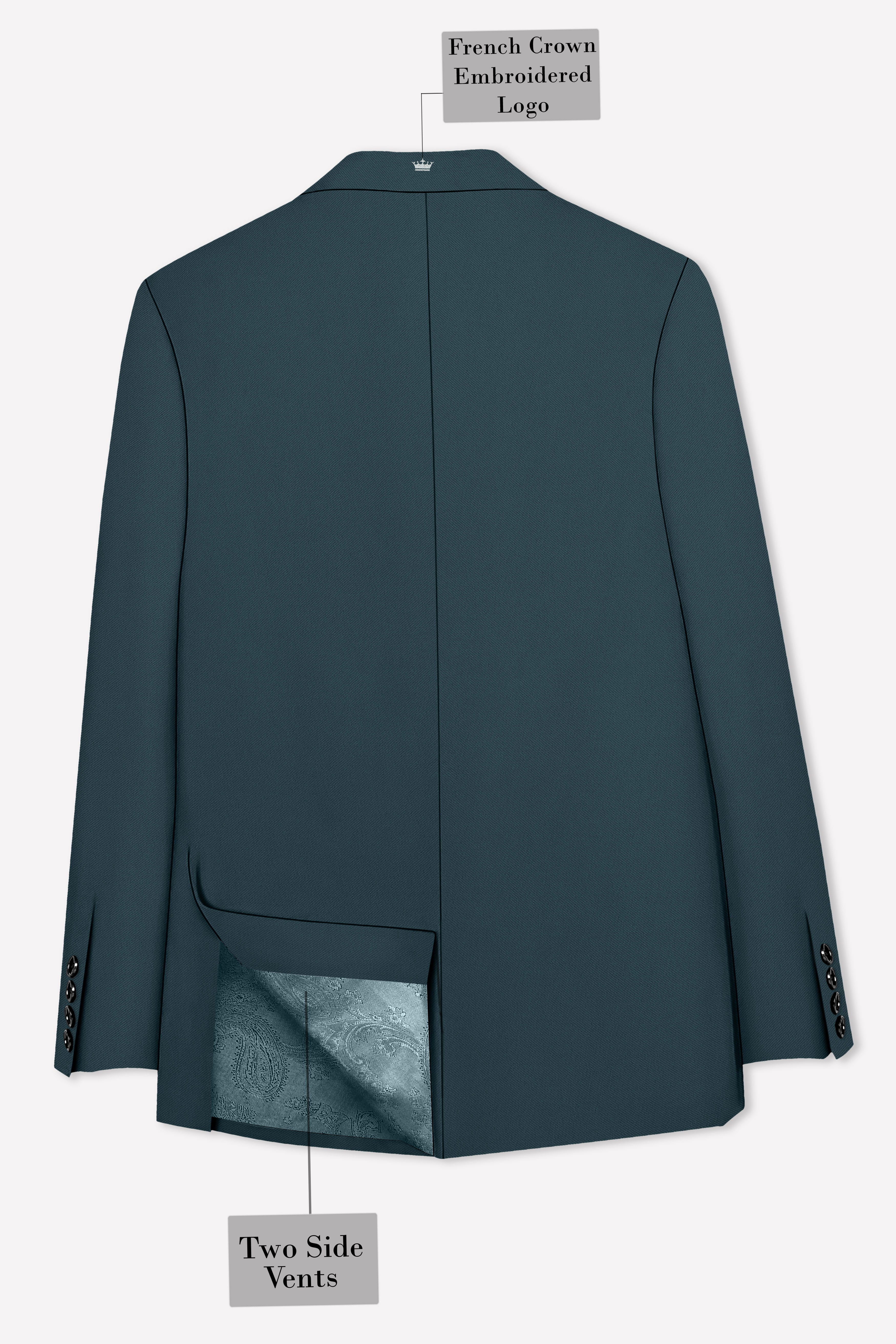 Navaro-Korean Gable Blue 4-Way Stretch Wrinkle-Free Wool Rich Single Breasted Suit ST5436-SB-36, ST5436-SB-38, ST5436-SB-40, ST5436-SB-42, ST5436-SB-44, ST5436-SB-46, ST5436-SB-48, ST5436-SB-50, ST5436-SB-52, ST5436-SB-54, ST5436-SB-56, ST5436-SB-58, ST5436-SB-60