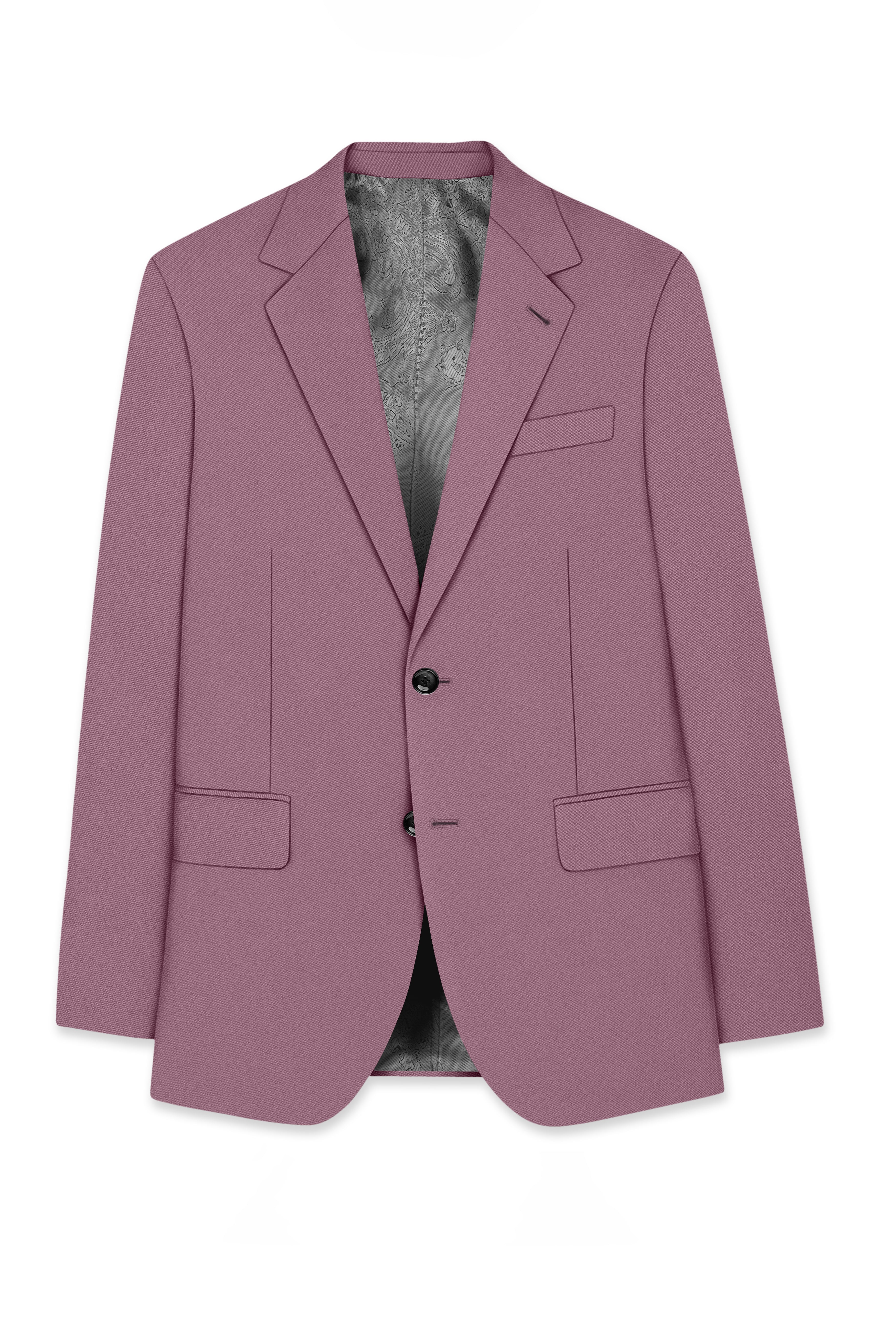 Rouge-Korean Opium Pink 4-Way Stretch Wrinkle-Free Wool Rich Single Breasted Suit ST5439-SB-36, ST5439-SB-38, ST5439-SB-40, ST5439-SB-42, ST5439-SB-44, ST5439-SB-46, ST5439-SB-48, ST5439-SB-50, ST5439-SB-52, ST5439-SB-54, ST5439-SB-56, ST5439-SB-58, ST5439-SB-60