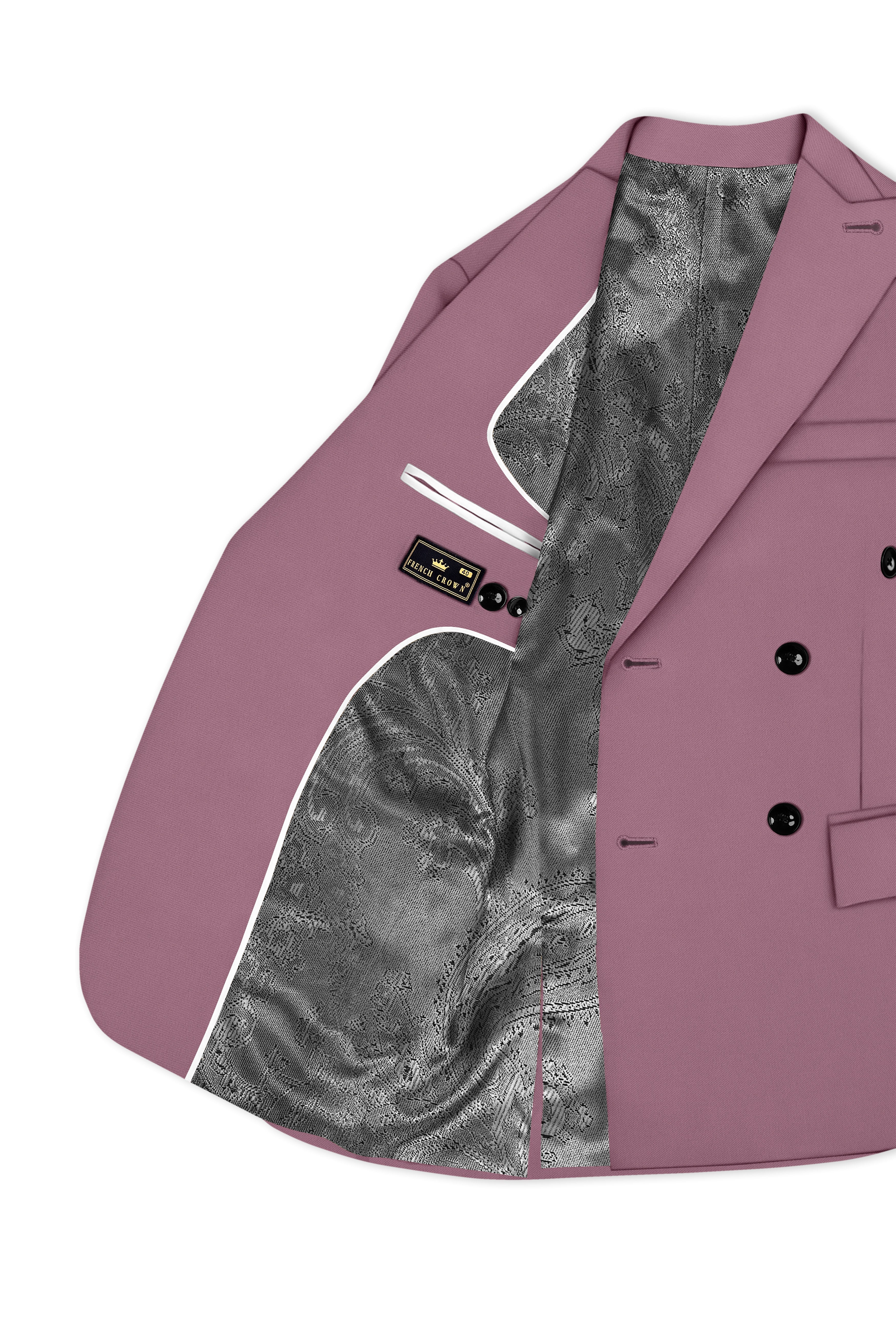 Rouge-Korean Opium Pink 4-Way Stretch Wrinkle-Free Wool Rich Double Breasted Suit ST5448-DB-36, ST5448-DB-38, ST5448-DB-40, ST5448-DB-42, ST5448-DB-44, ST5448-DB-46, ST5448-DB-48, ST5448-DB-50, ST5448-DB-52, ST5448-DB-54, ST5448-DB-56, ST5448-DB-58, ST5448-DB-60