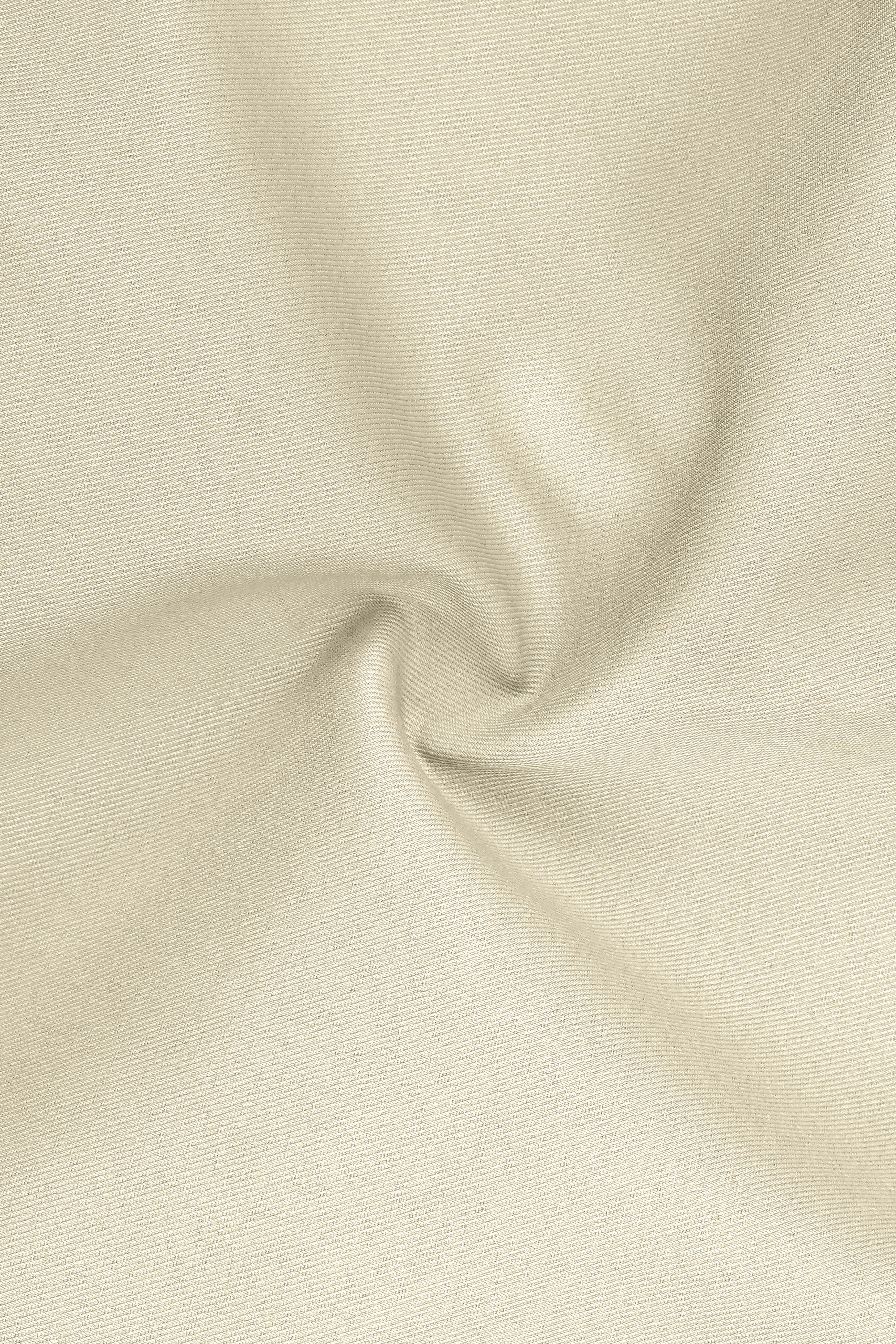 Ivory-Sisal Cream Slight Stretch Subtle Sheen Poly-Viscose Single Breasted Suit