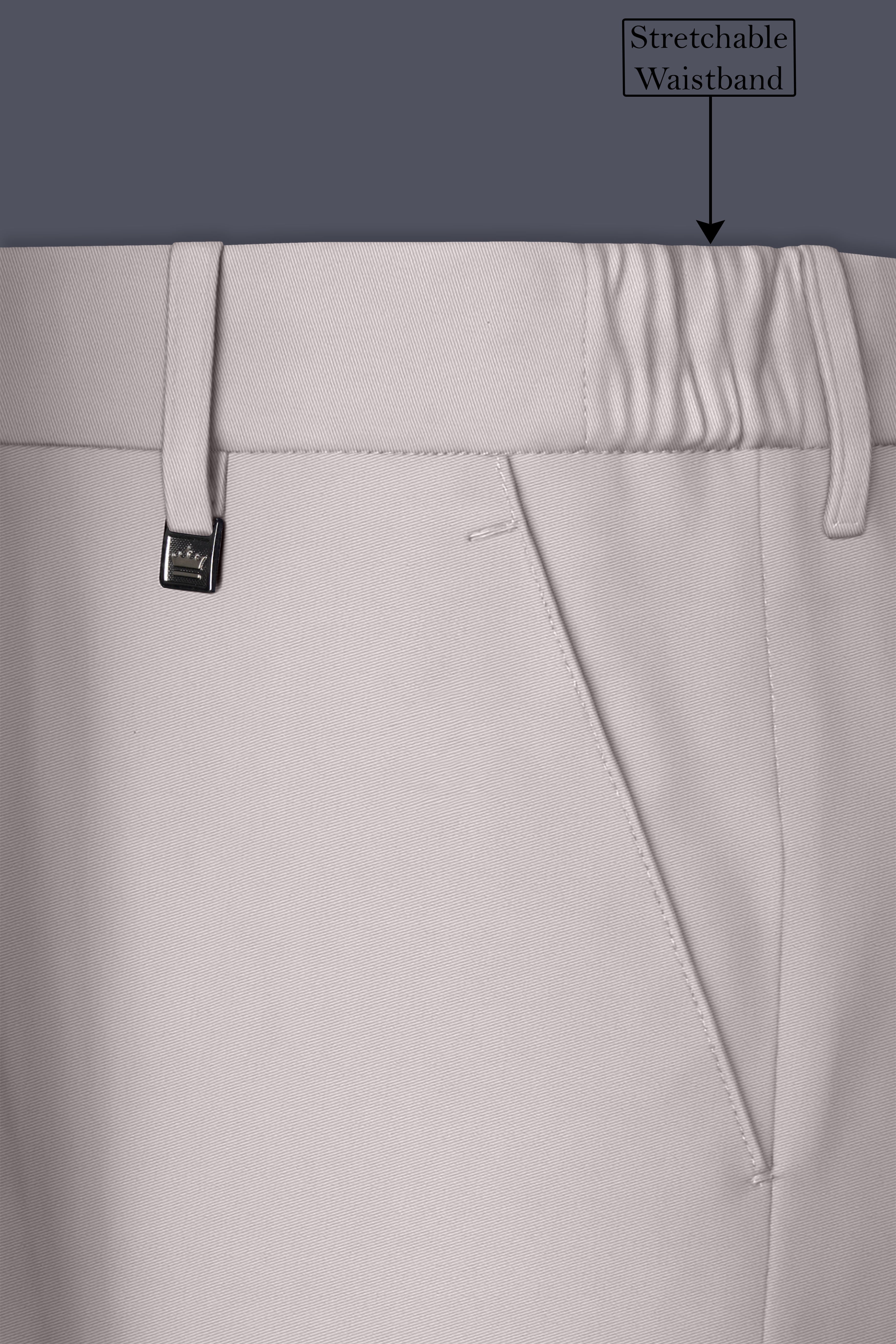 Lustre-Cloud Pink Slight Stretch Subtle Sheen Poly-Viscose Double Breasted Suit