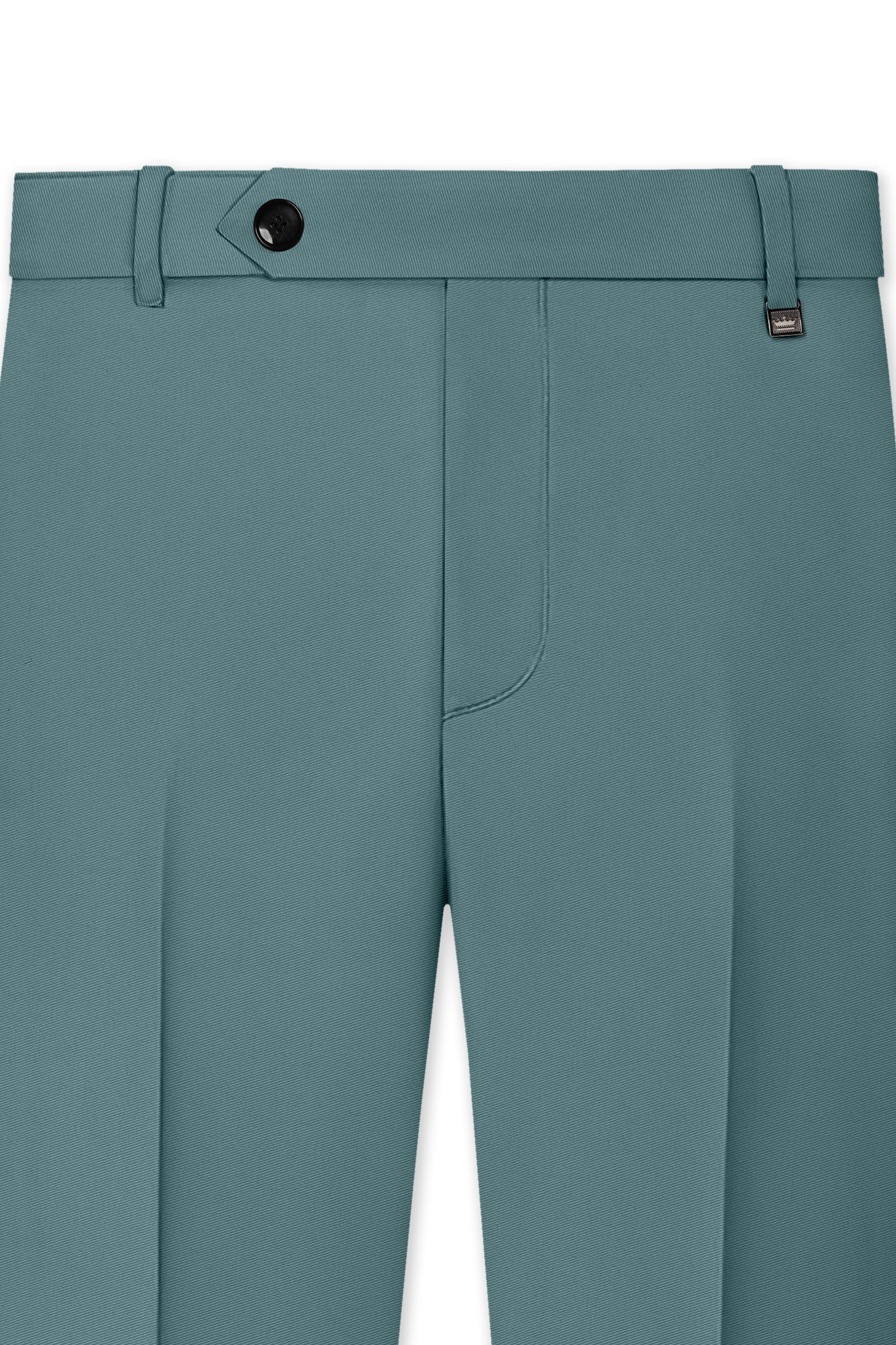 Emerald-Beetle Green Slight Stretch Subtle Sheen Poly-Viscose Double Breasted Suit