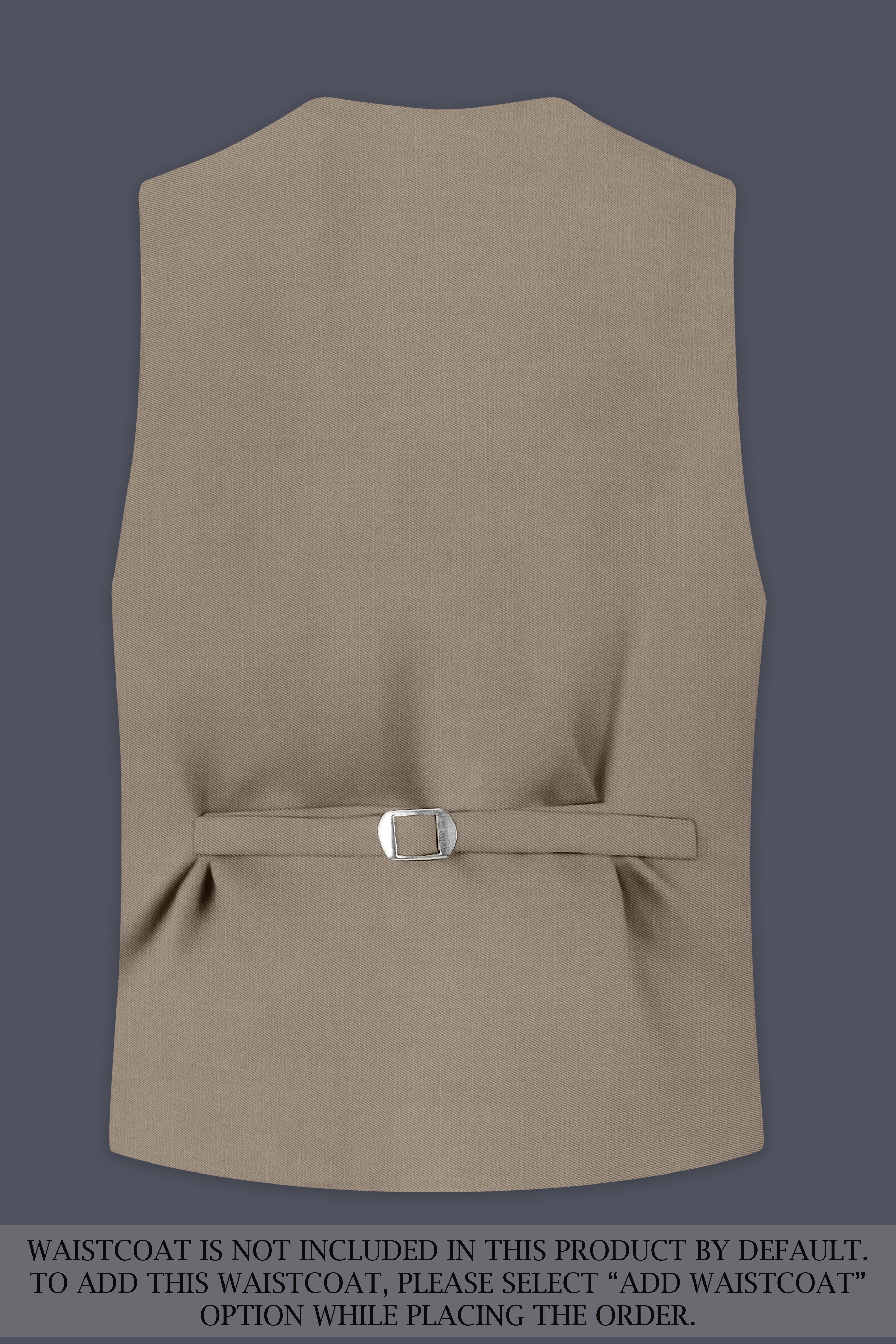 Umber-Stonewall Brown Wool Rich Slight Stretch Single Breasted Suit