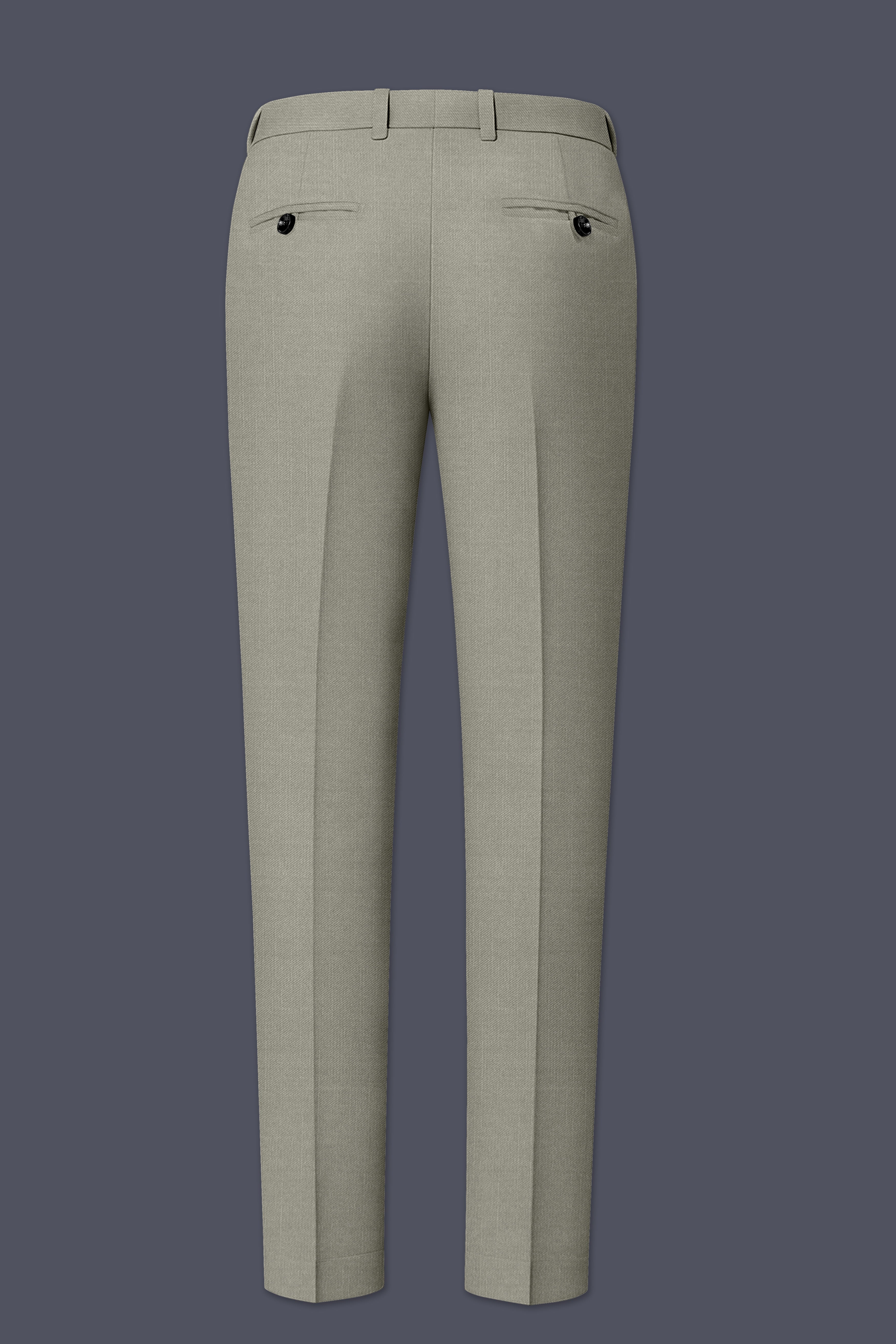 Viridian-Bandicoot Green Wool Rich Slight Stretch Single Breasted Suit