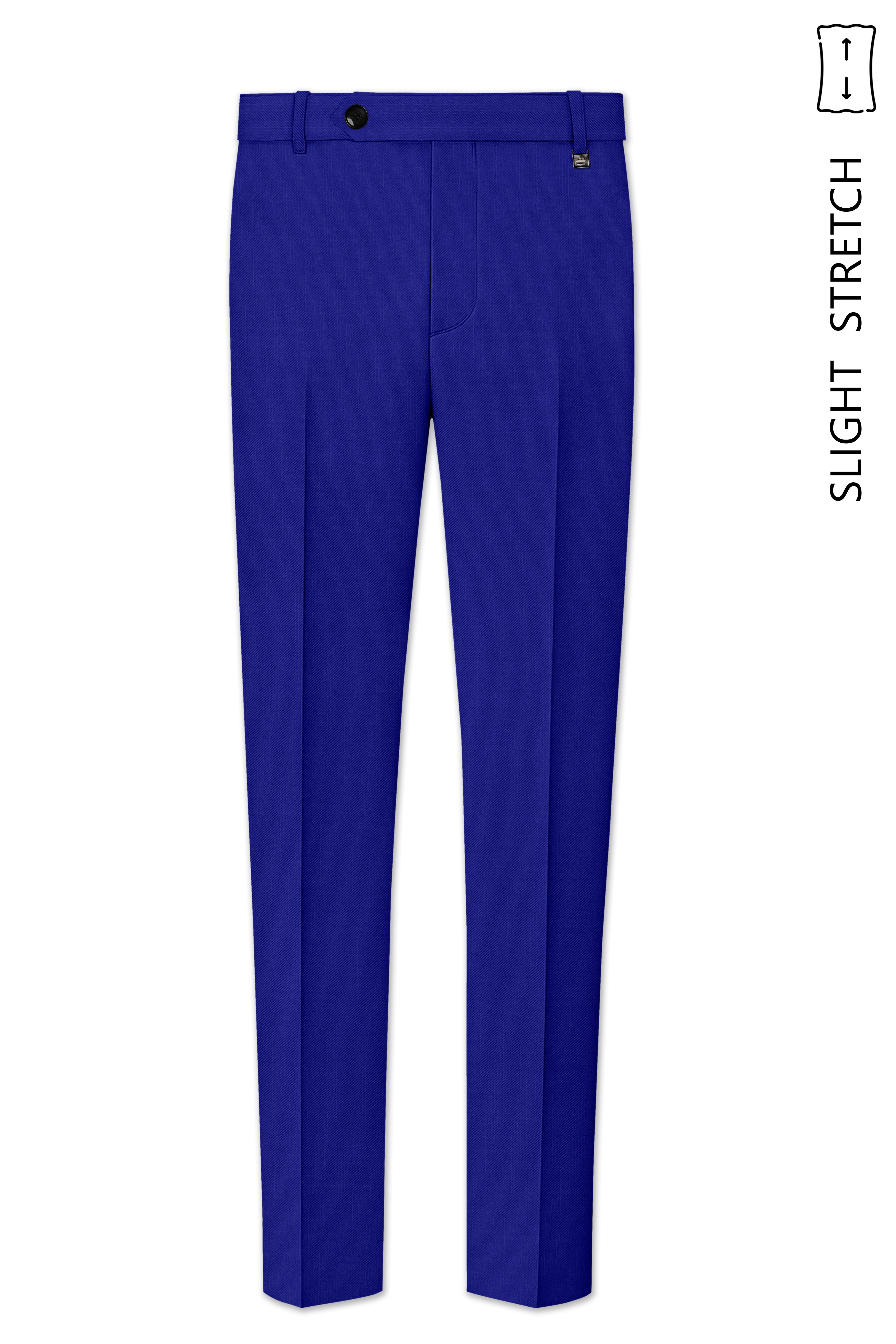 Stratos-Cobalt Blue Wool Rich Slight Stretch Double Breasted Suit