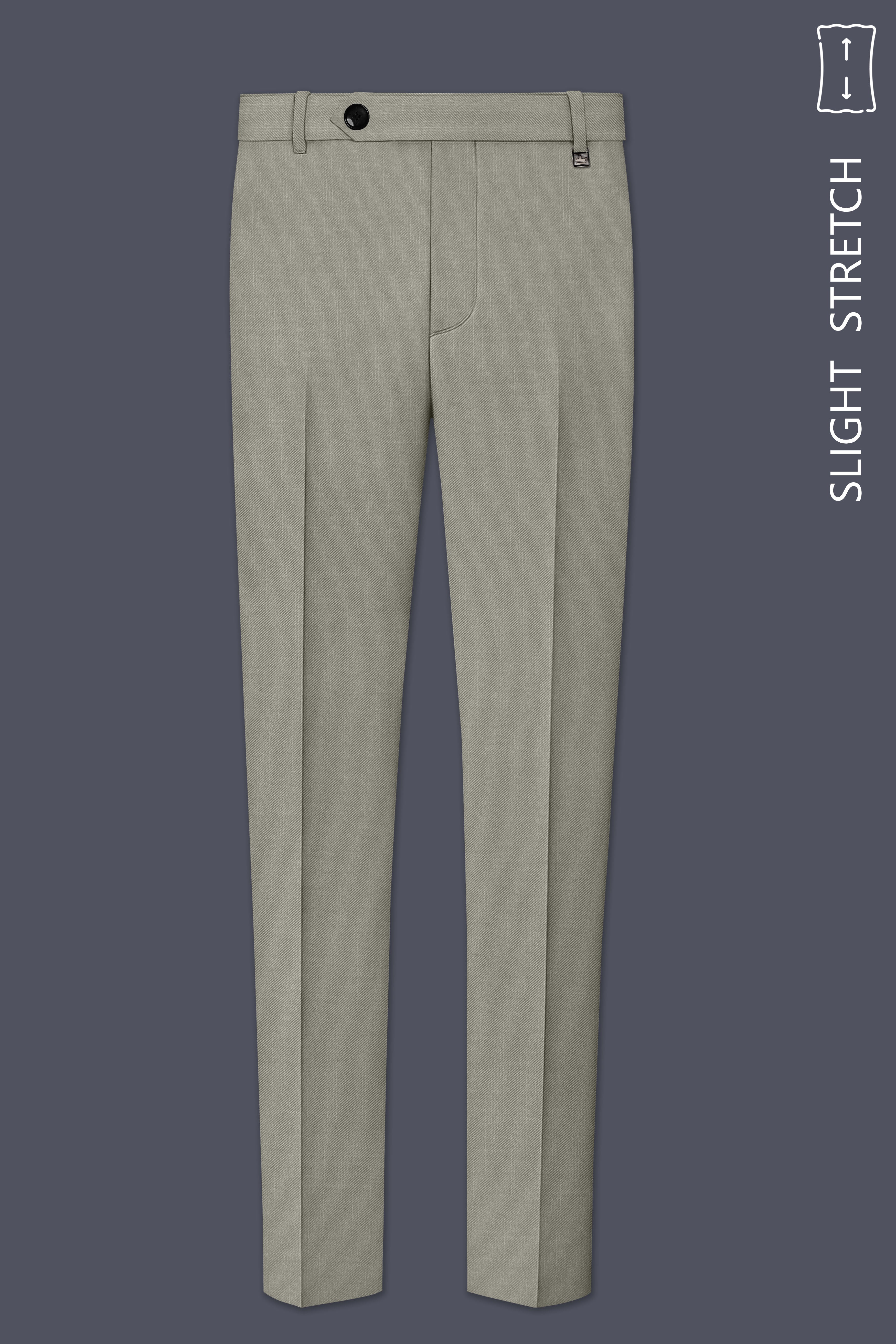 Viridian-Bandicoot Green Wool Rich Slight Stretch Double Breasted Suit