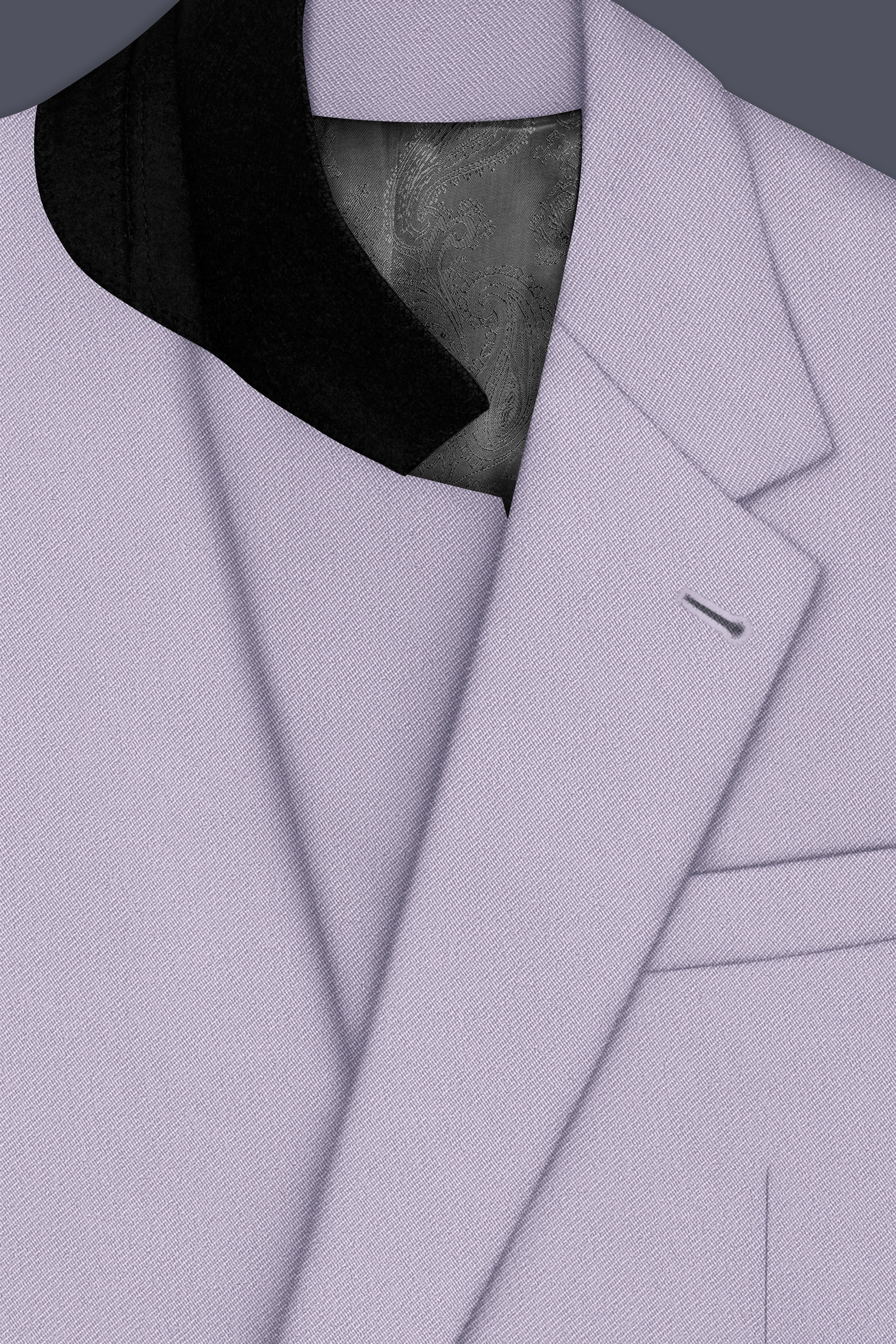 Aegis-Korean Iron Gray 4-Way Stretch Wrinkle-Free Wool Rich Single Breasted Suit