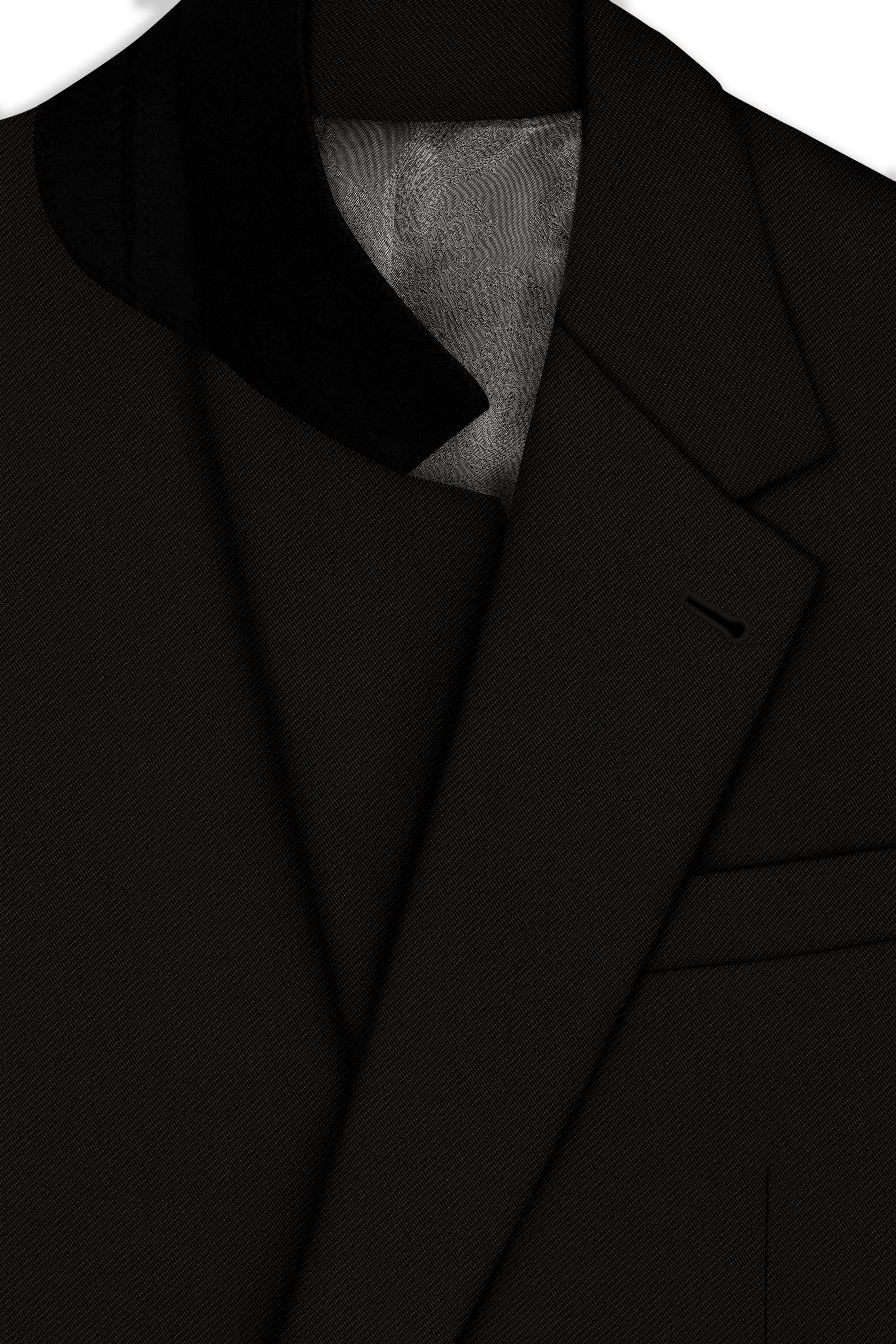 Bronze-Korean Zeus Brown 4-Way Stretch Wrinkle-Free Wool Rich Single Breasted Suit