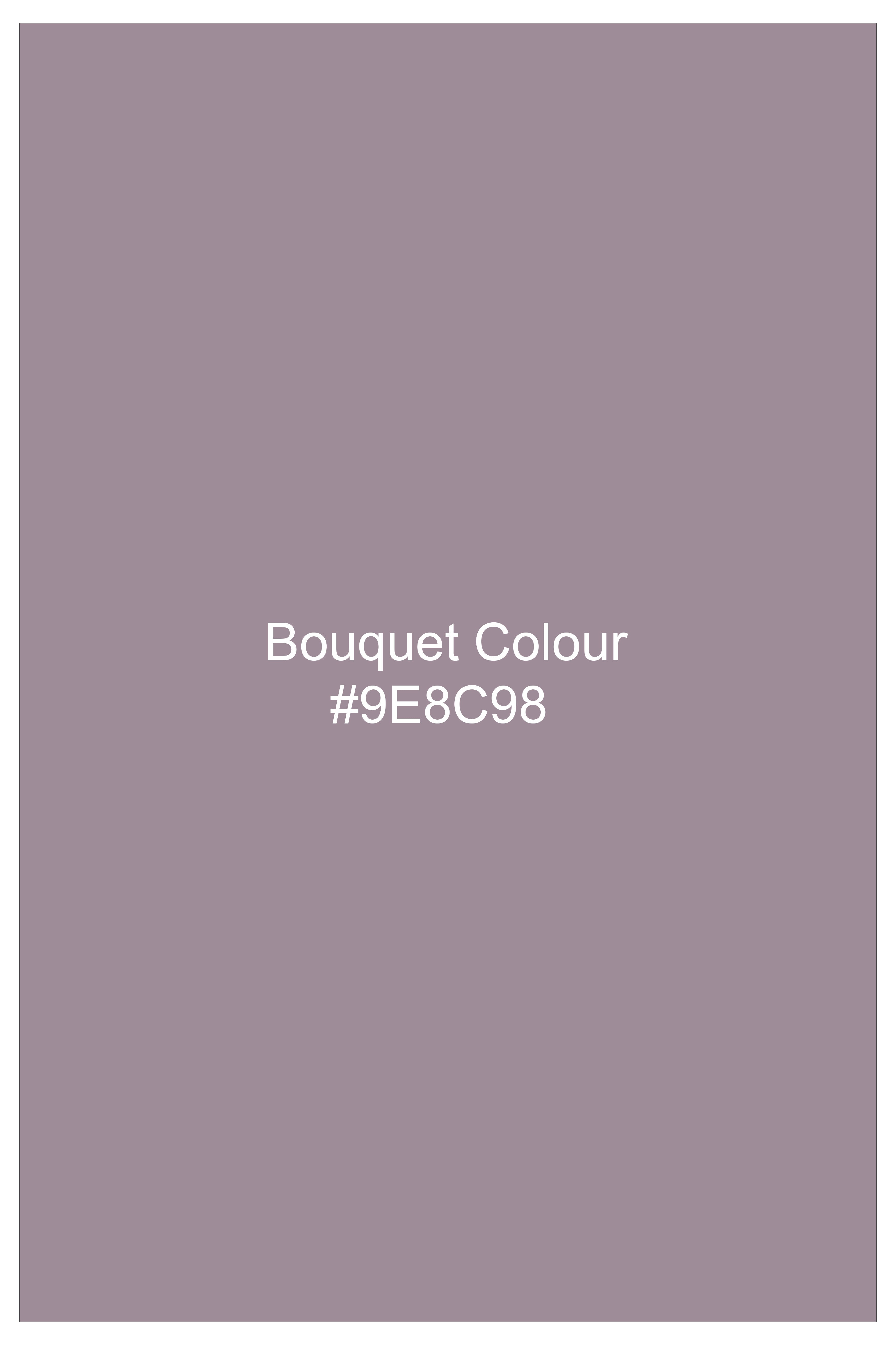 Roselle-Korean Bouquet Pink 4-Way Stretch Wrinkle-Free Wool Rich Single Breasted Suit