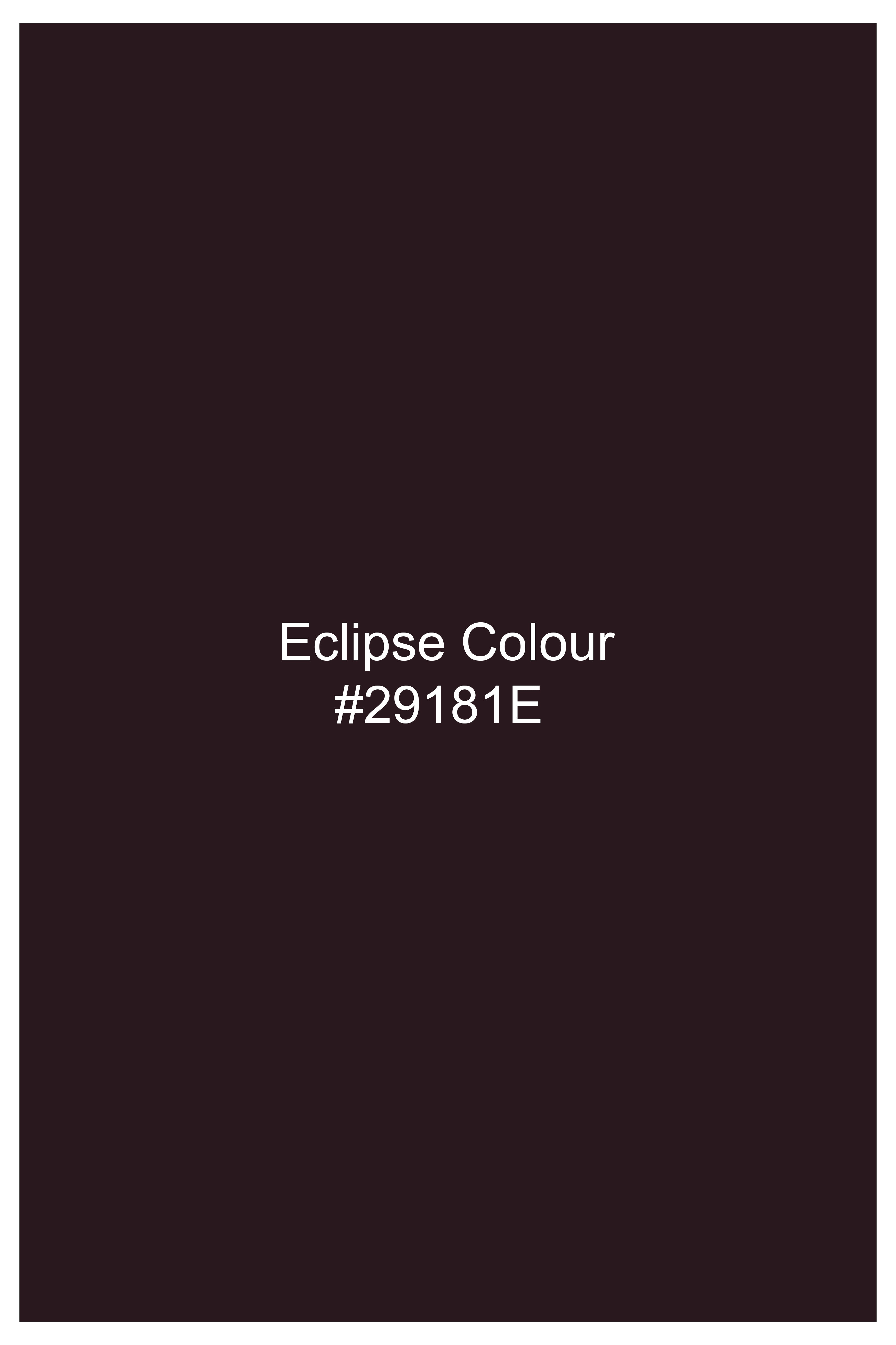 Imperio-korean Eclipse Purple 4-Way Stretch Wrinkle-Free Wool Rich Double Breasted Suit
