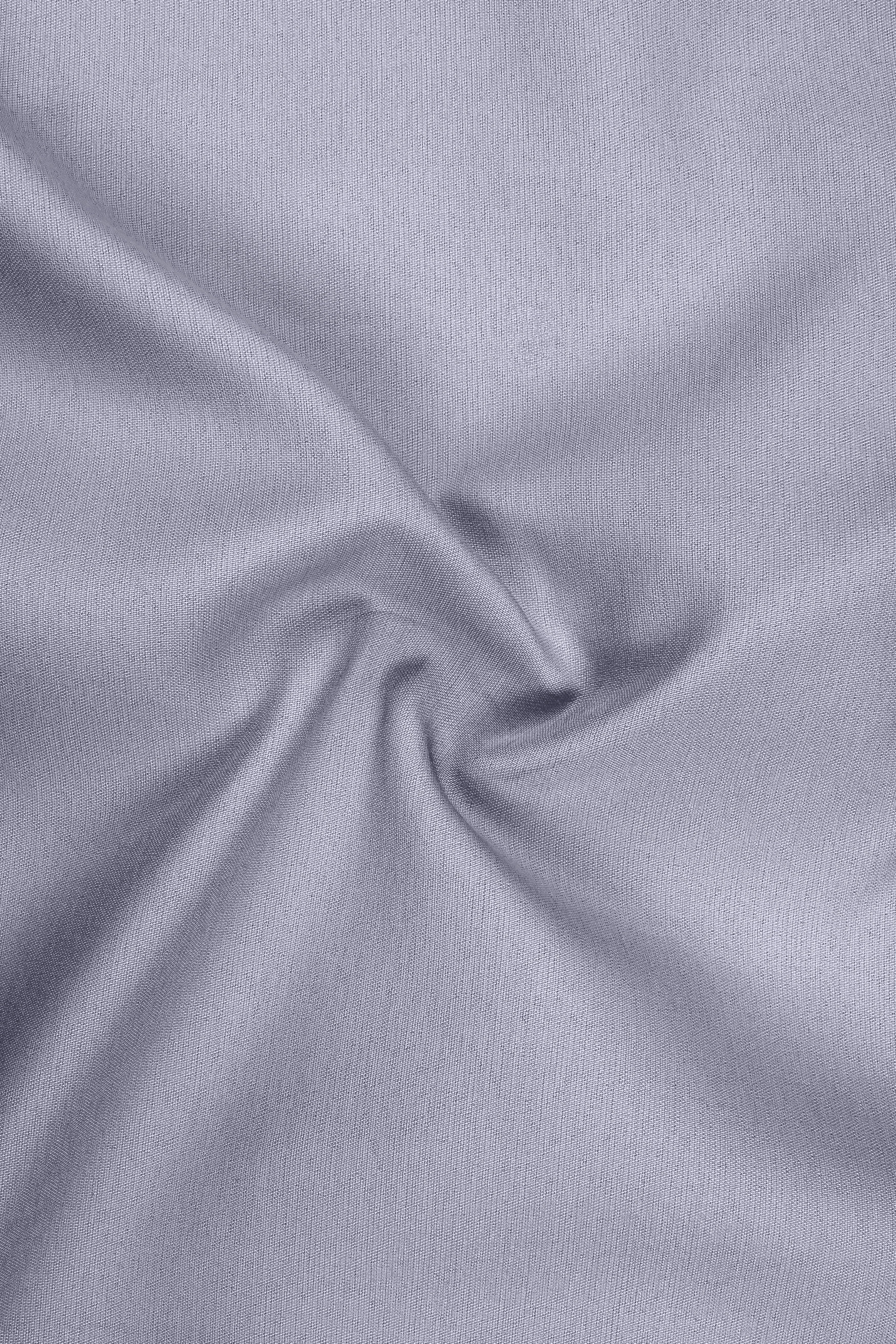 Graphite-Korean Topaz Gray 4-Way Stretch Wrinkle-Free Wool Rich Double Breasted Suit