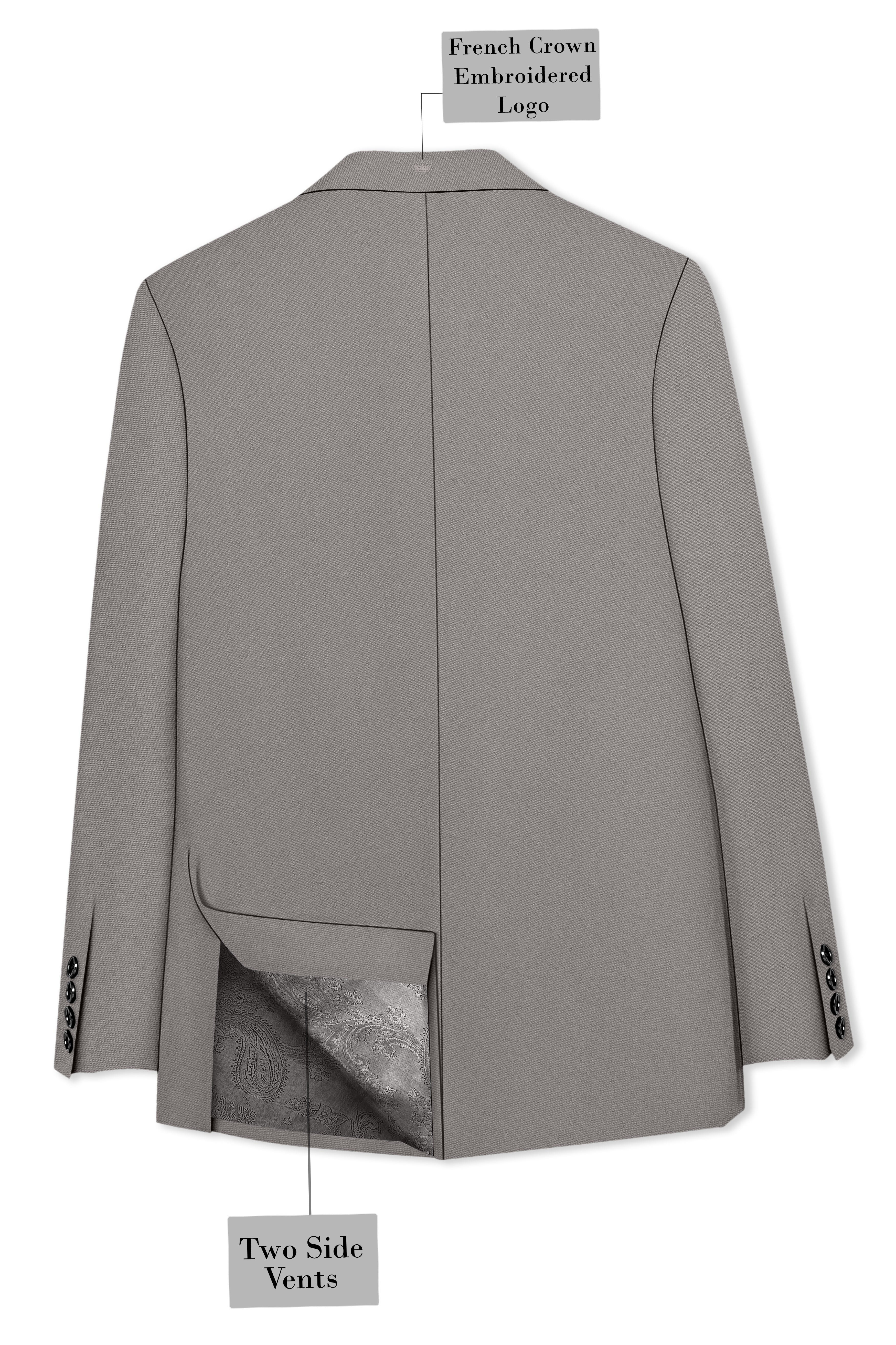 Prestige-Venus Wool Rich Slight Stretch Single Breasted Suit