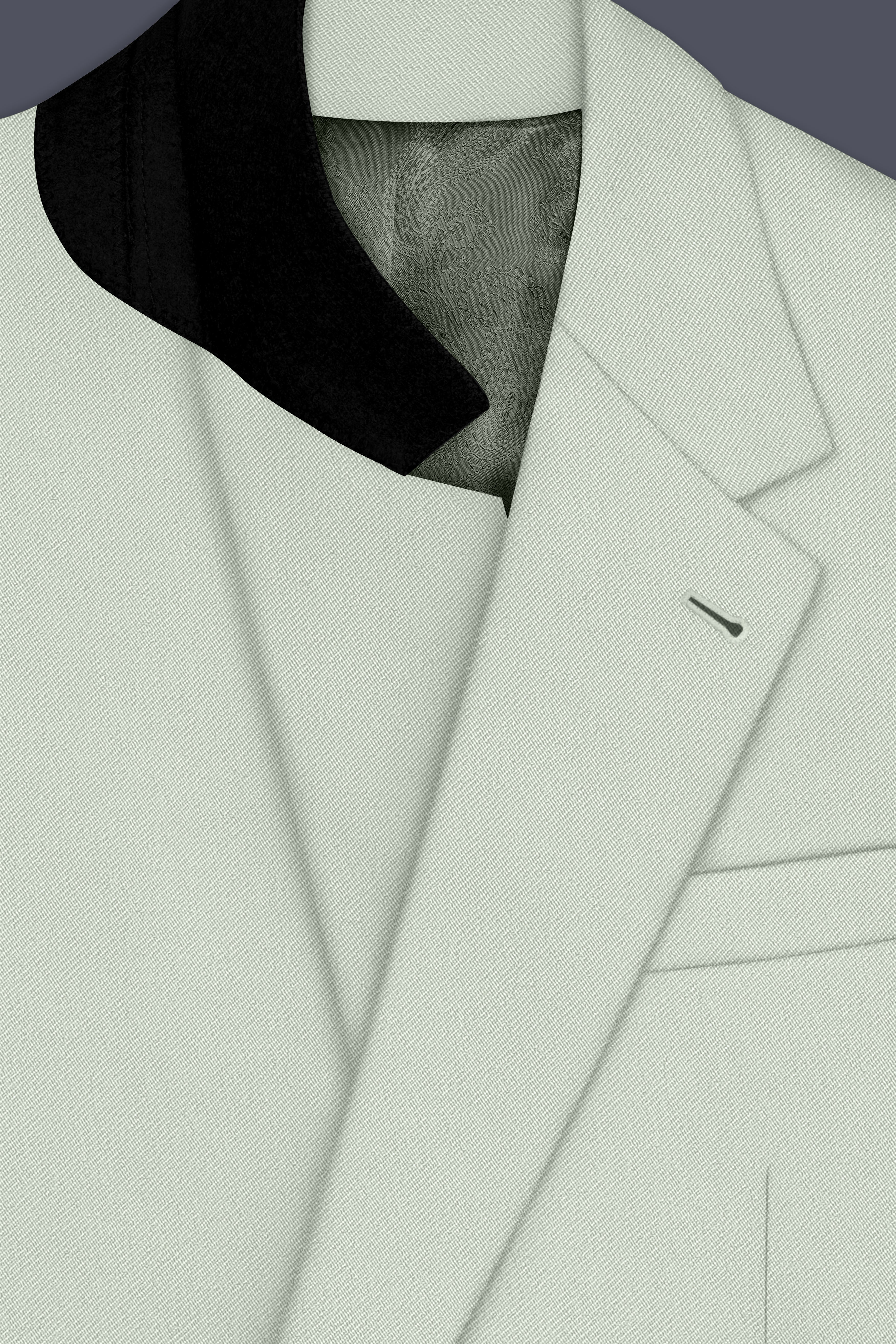 Ascend-Tasman Green Wool Rich Slight Stretch Single Breasted Suit