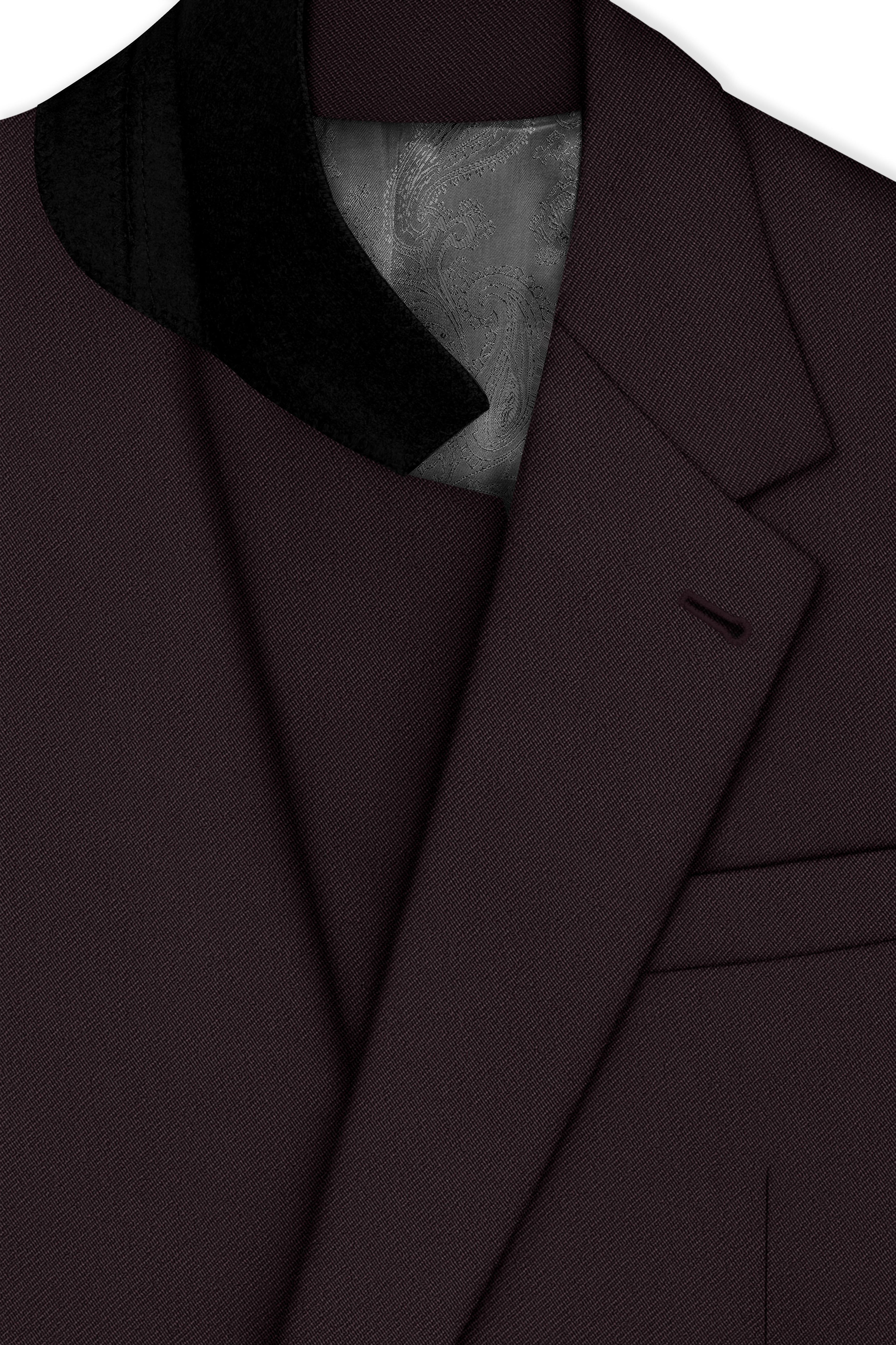 Bristol-Eclipse Brown Wool Rich Slight Stretch Single Breasted Suit