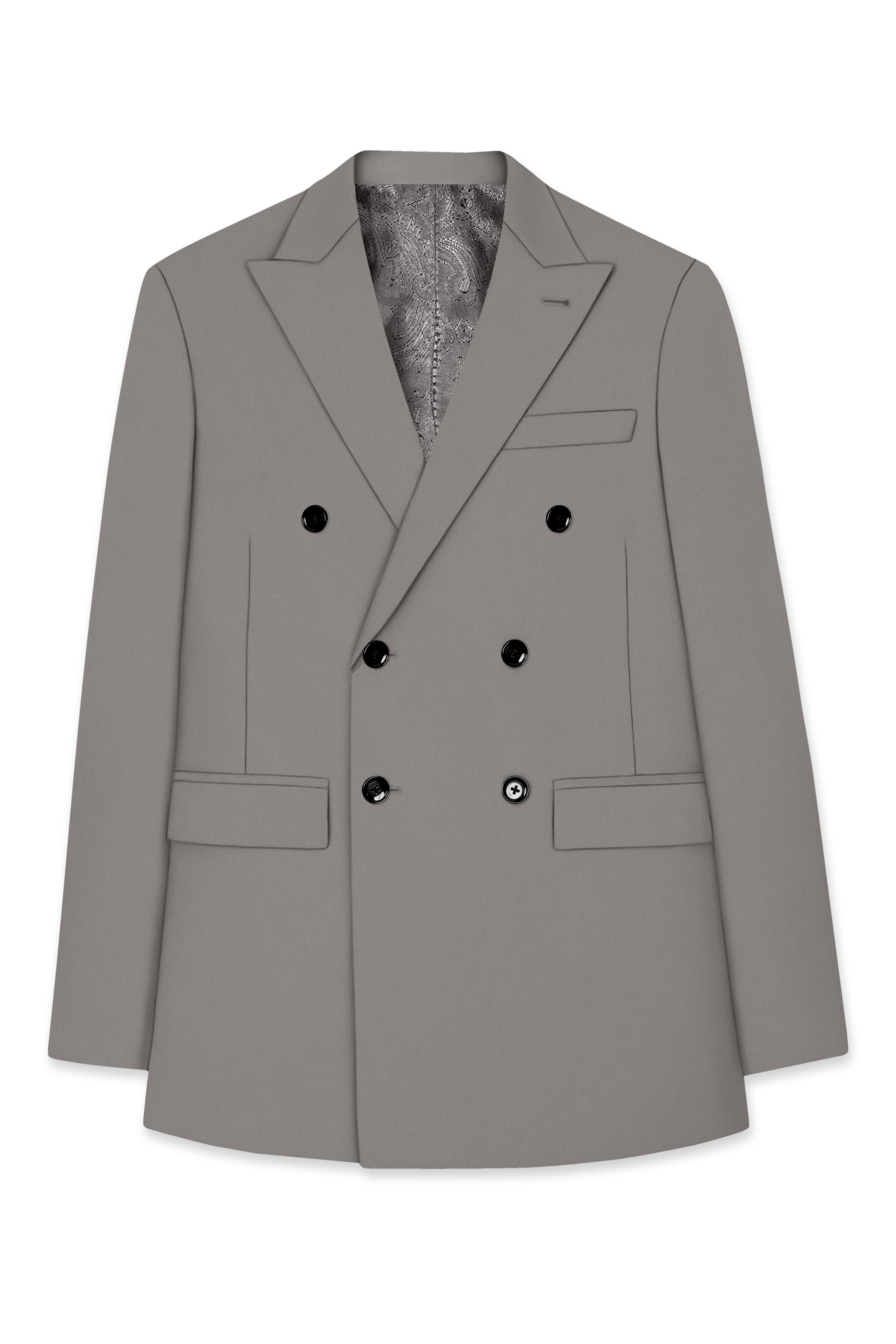 Prestige-Venus Wool Rich Slight Stretch Double Breasted Suit