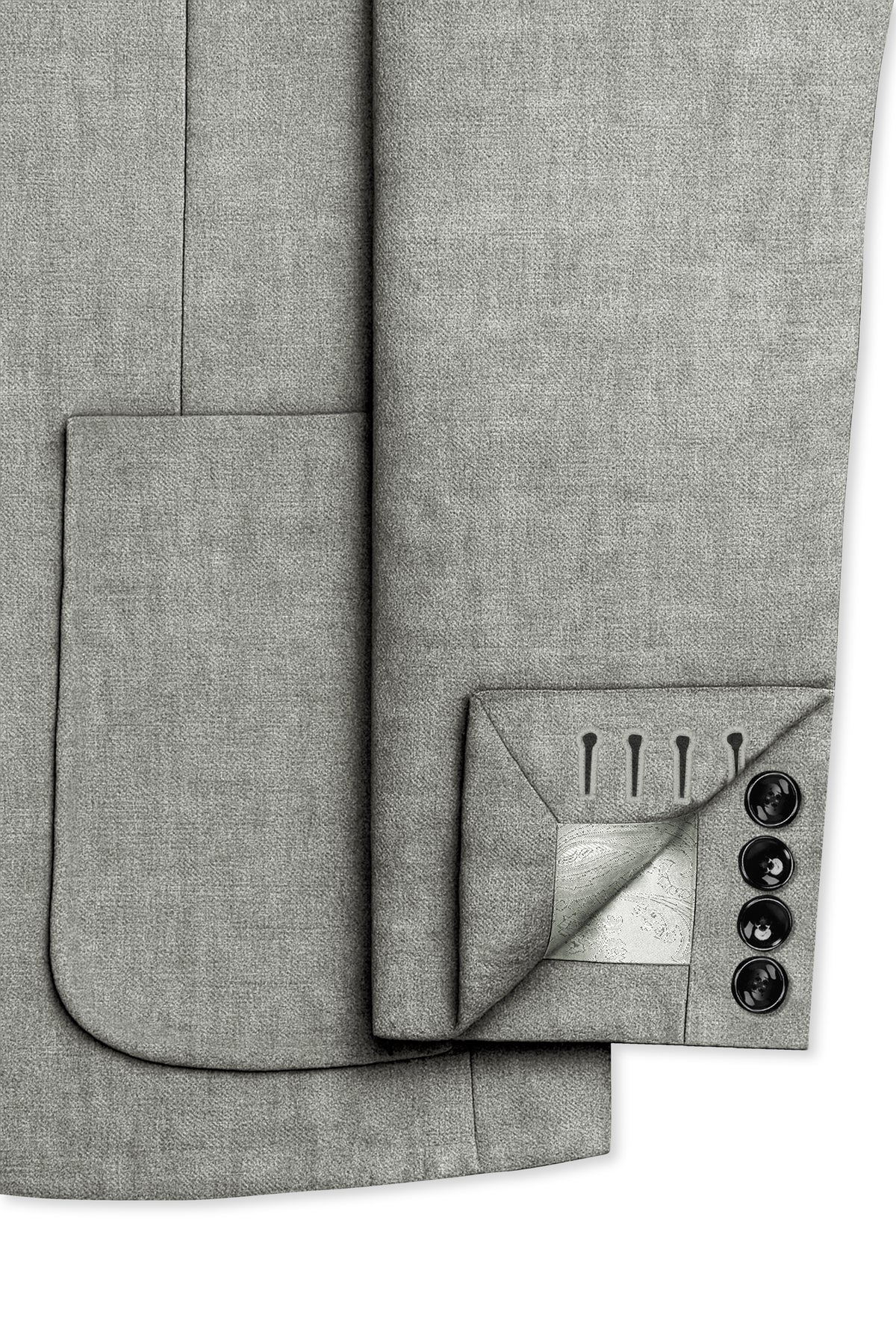 Verdant-Friar Green Luxurious Linen Single Breasted Sports Suit