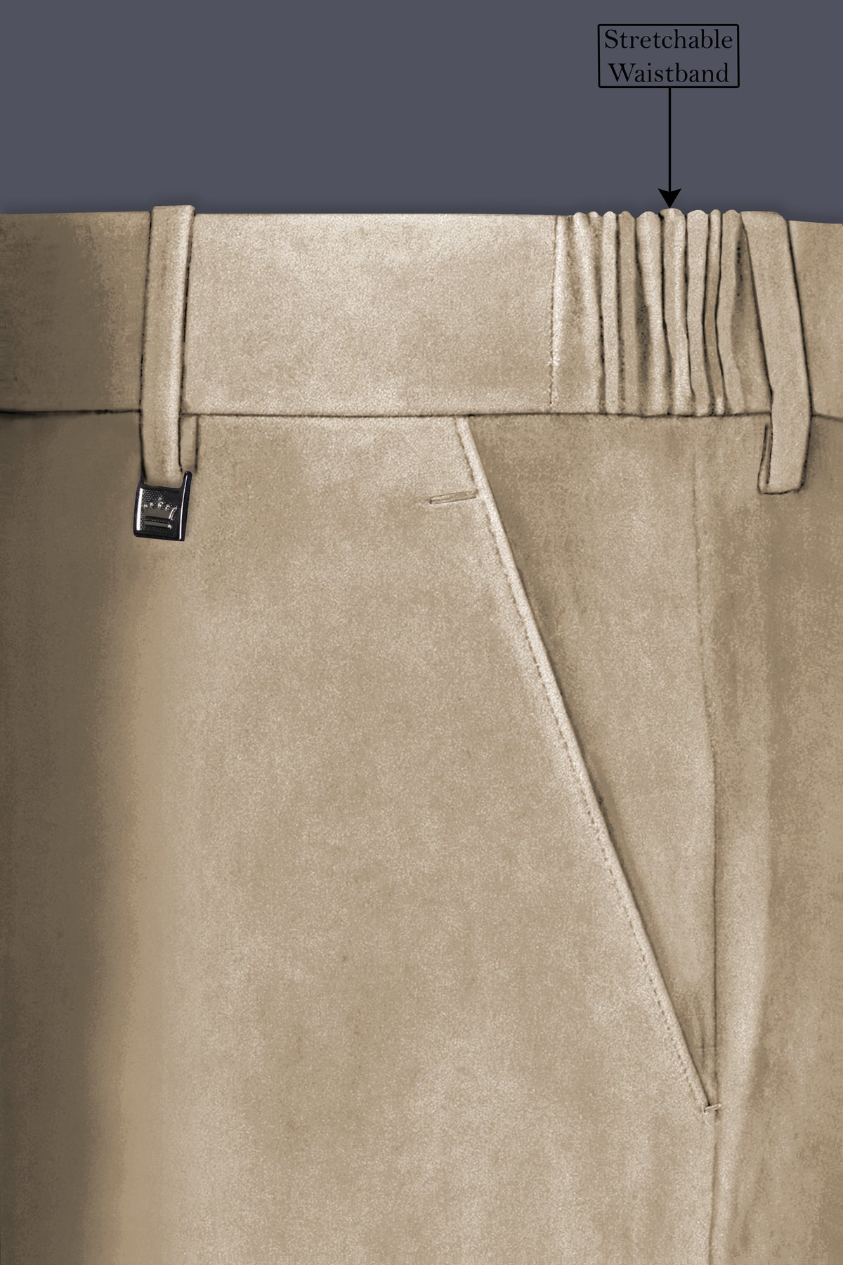 Lustre-Napa Cream Velvet Peak Lapel Tuxedo Suit