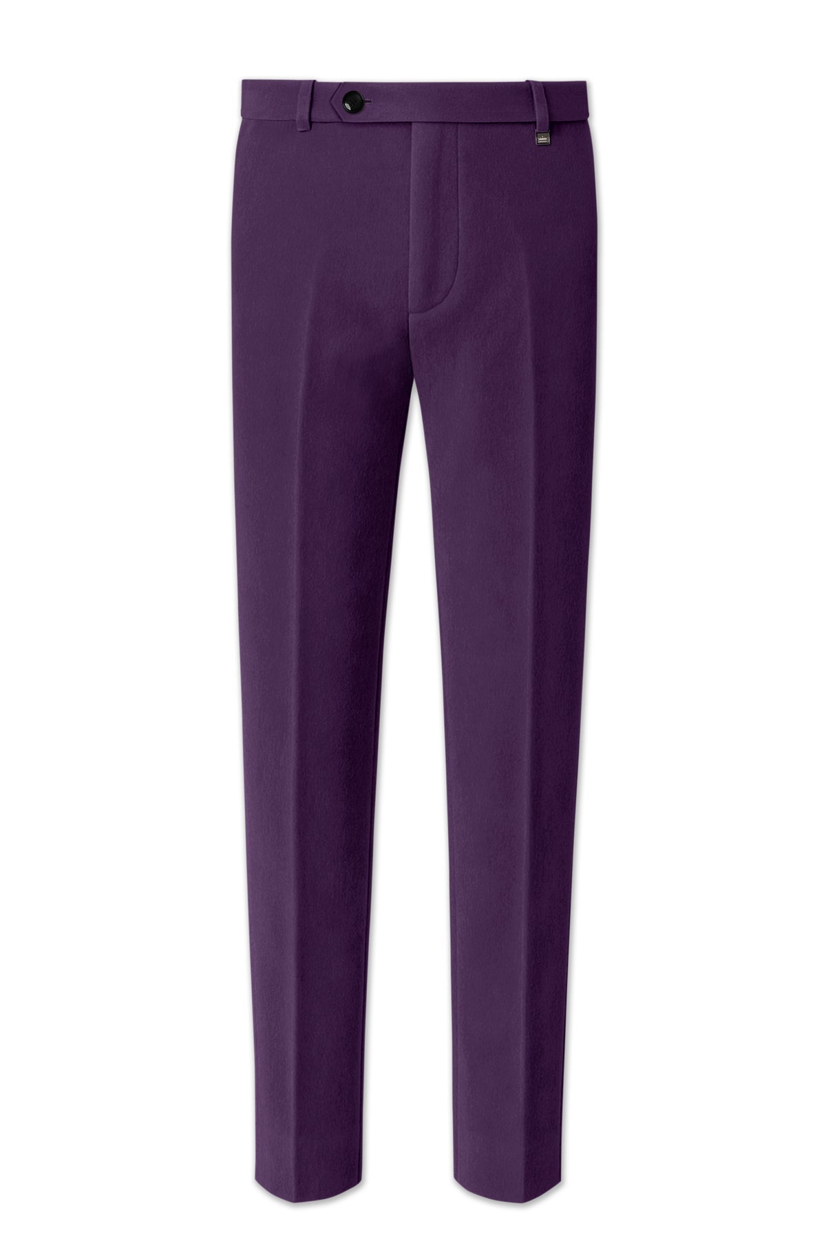 Regal-Royal Purple Velvet Peak Lapel Tuxedo Suit