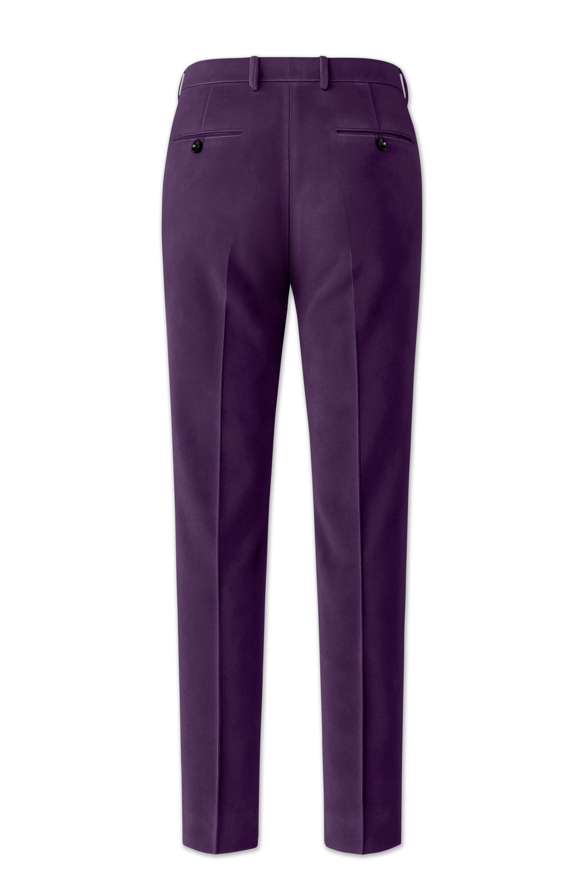 Regal-Royal Purple Velvet Peak Lapel Tuxedo Suit