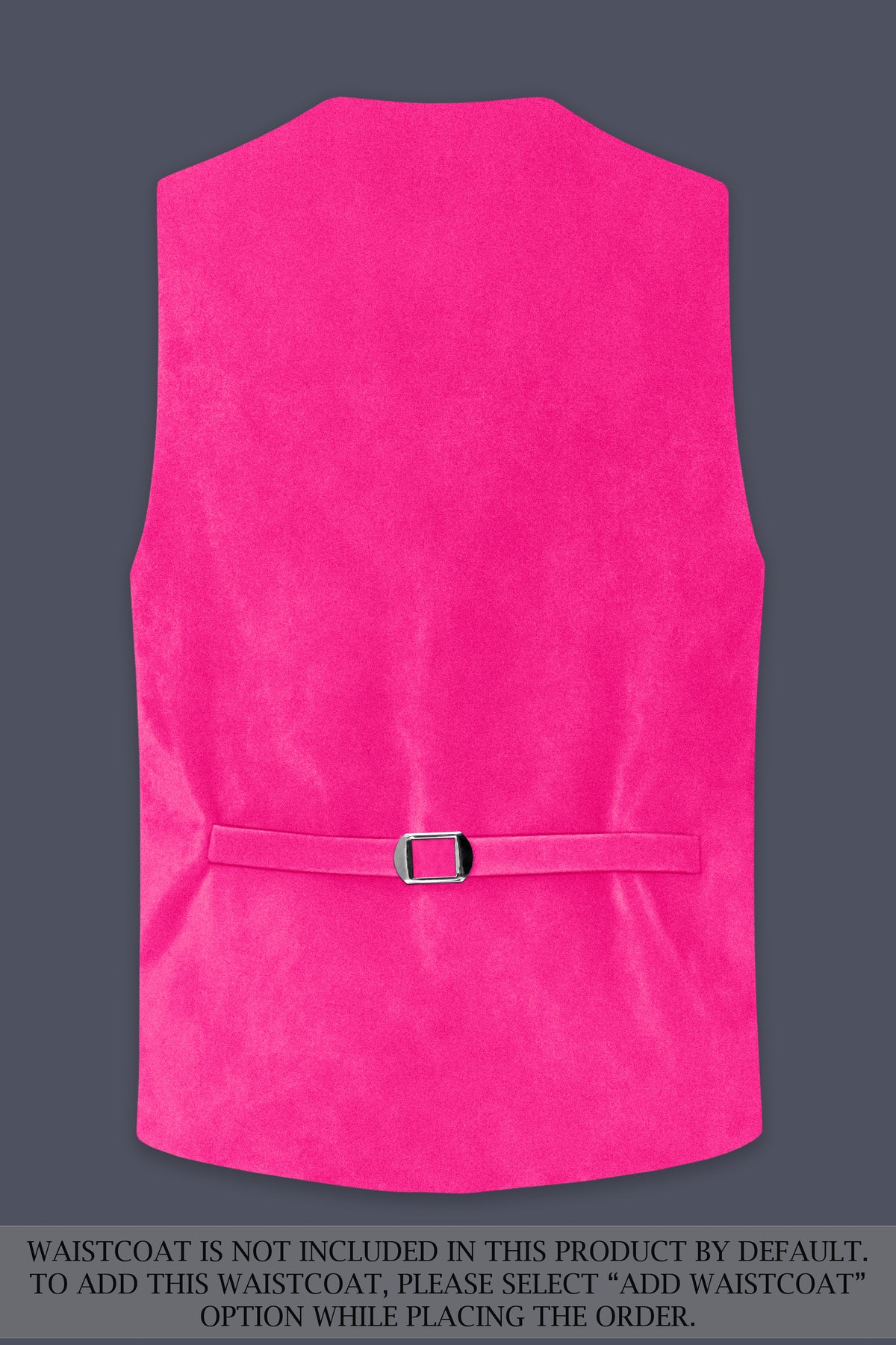 Roselle-Cerise Pink Velvet Peak Lapel Tuxedo Suit