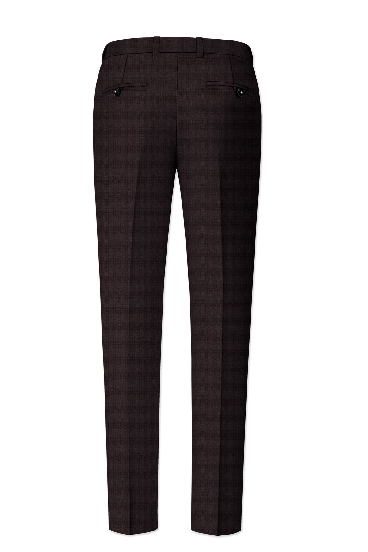Regency-Cocoa Brown Diamond Textured Wool Rich Slight Stretch Tuxedo Suit