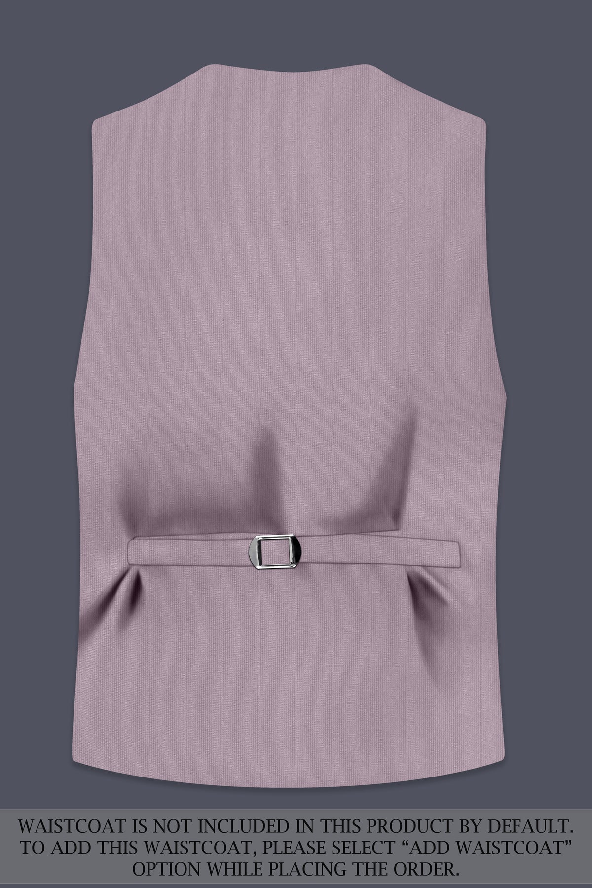 Celeste-Martini Pink Diamond Textured Wool Rich Slight Stretch Single Breasted Suit