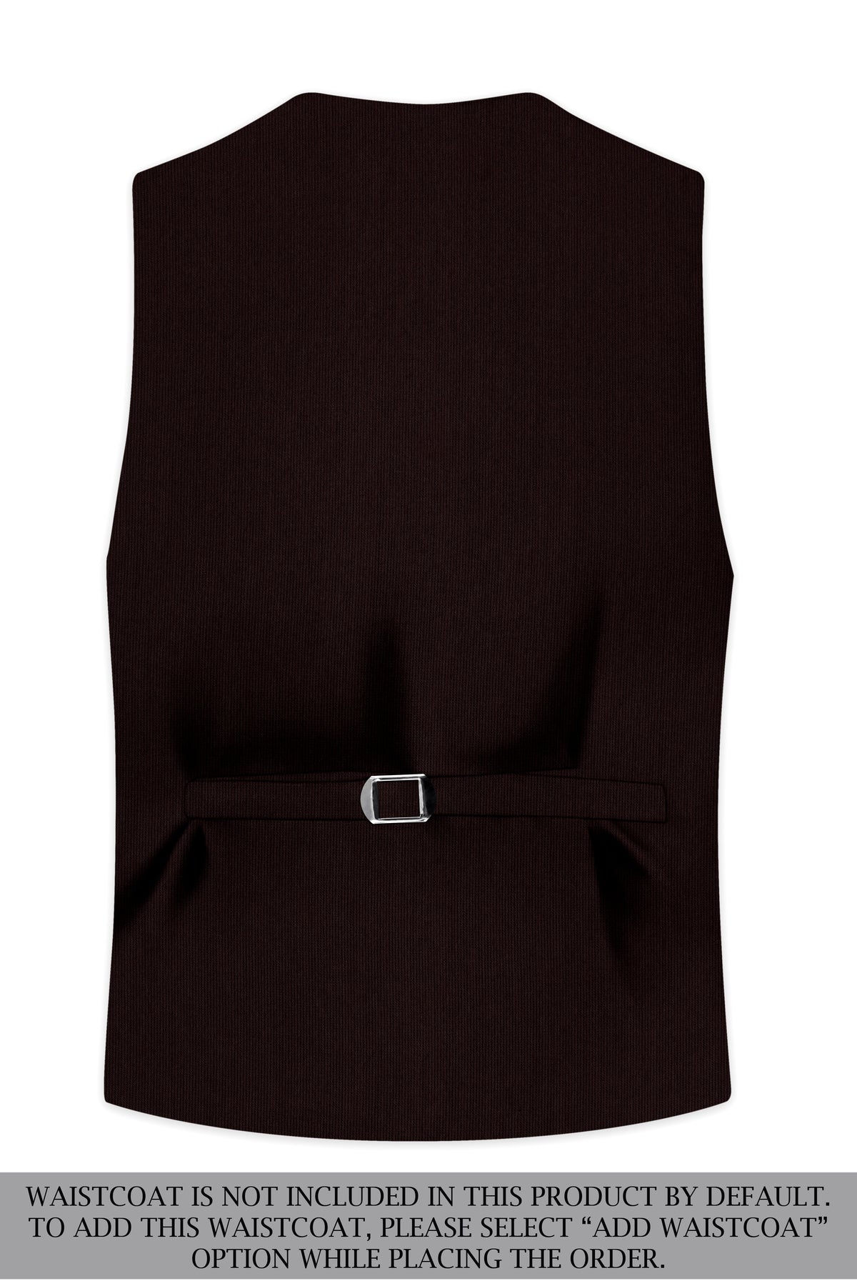 Terrano-Creole Brown Diamond Textured Wool Rich Slight Stretch Single Breasted Suit