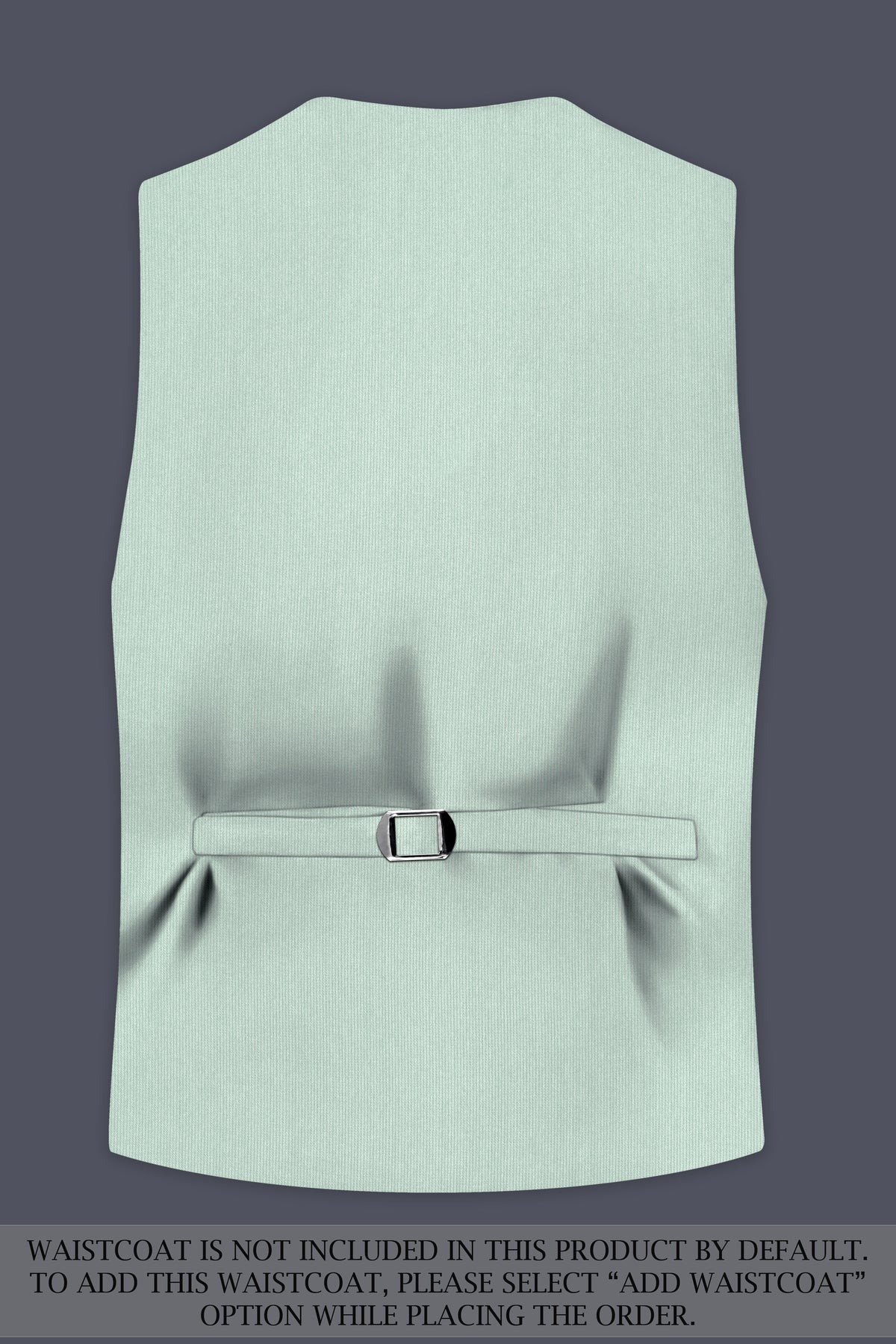 Viridis-Pumice Green Diamond Textured Wool Rich Slight Stretch Single Breasted Suit
