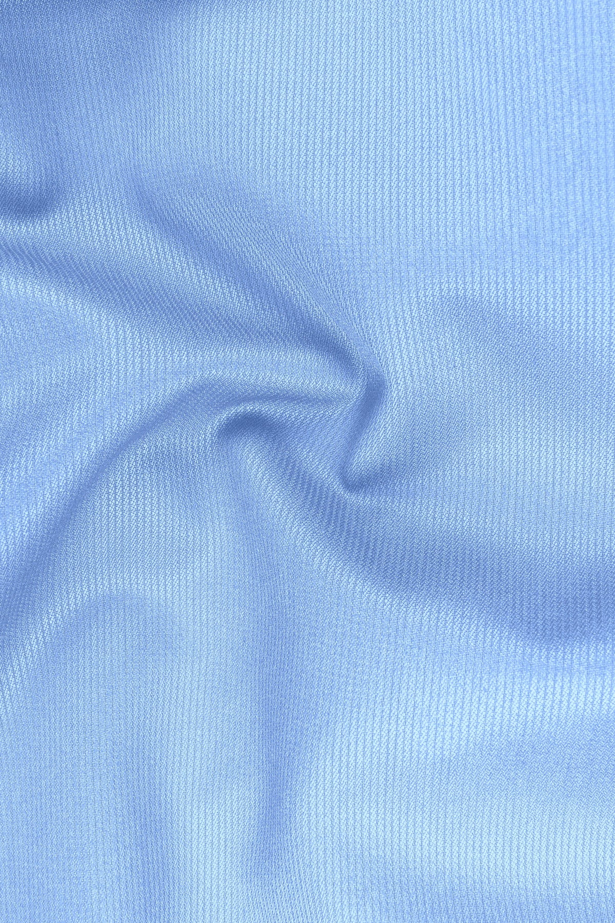 Cobalt-Jordy Blue Diamond Textured Wool Rich Slight Stretch Single Breasted Suit