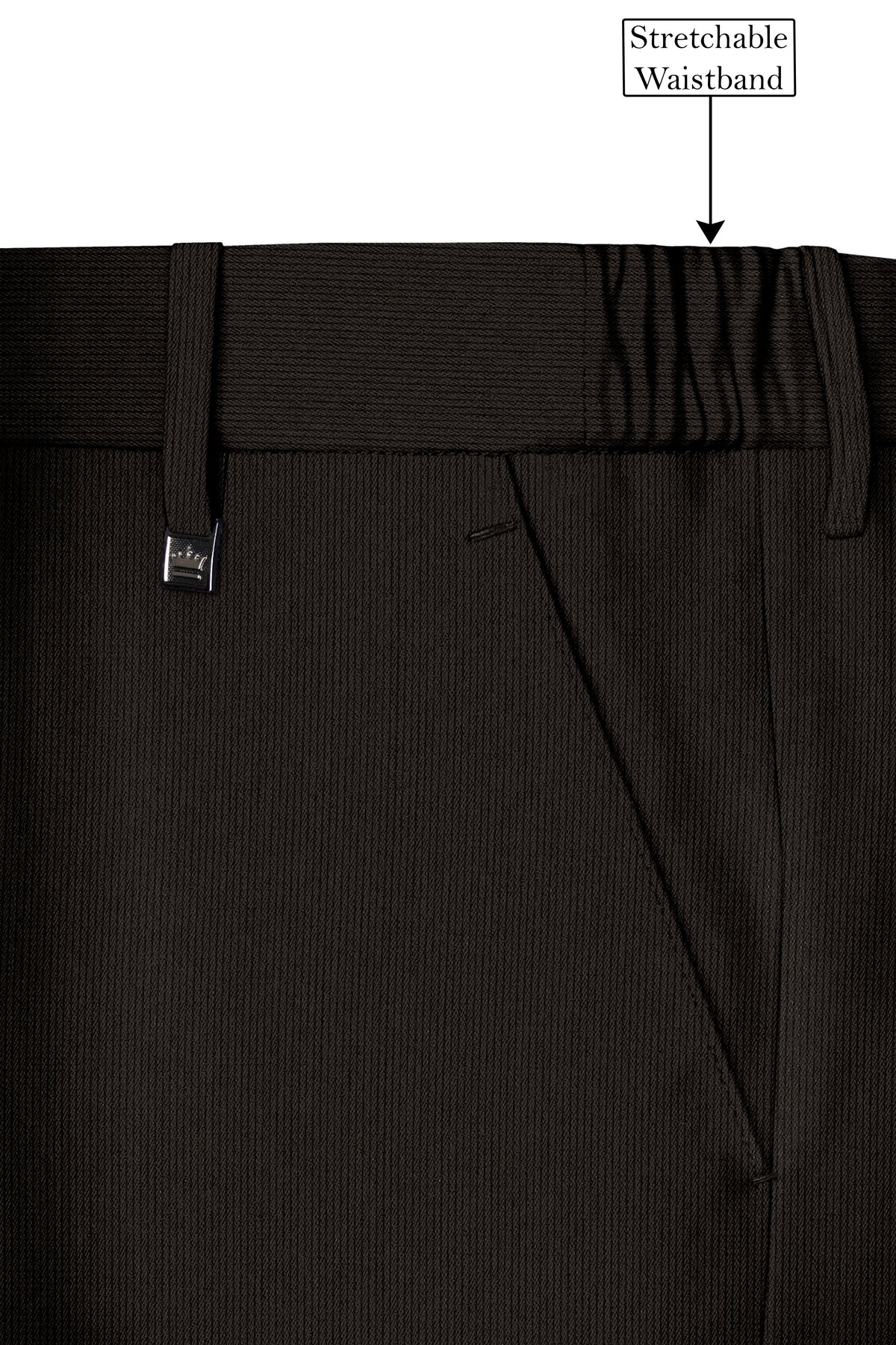 Grayson-Zeus Brown Diamond Textured Wool Rich Slight Stretch Single Breasted Suit
