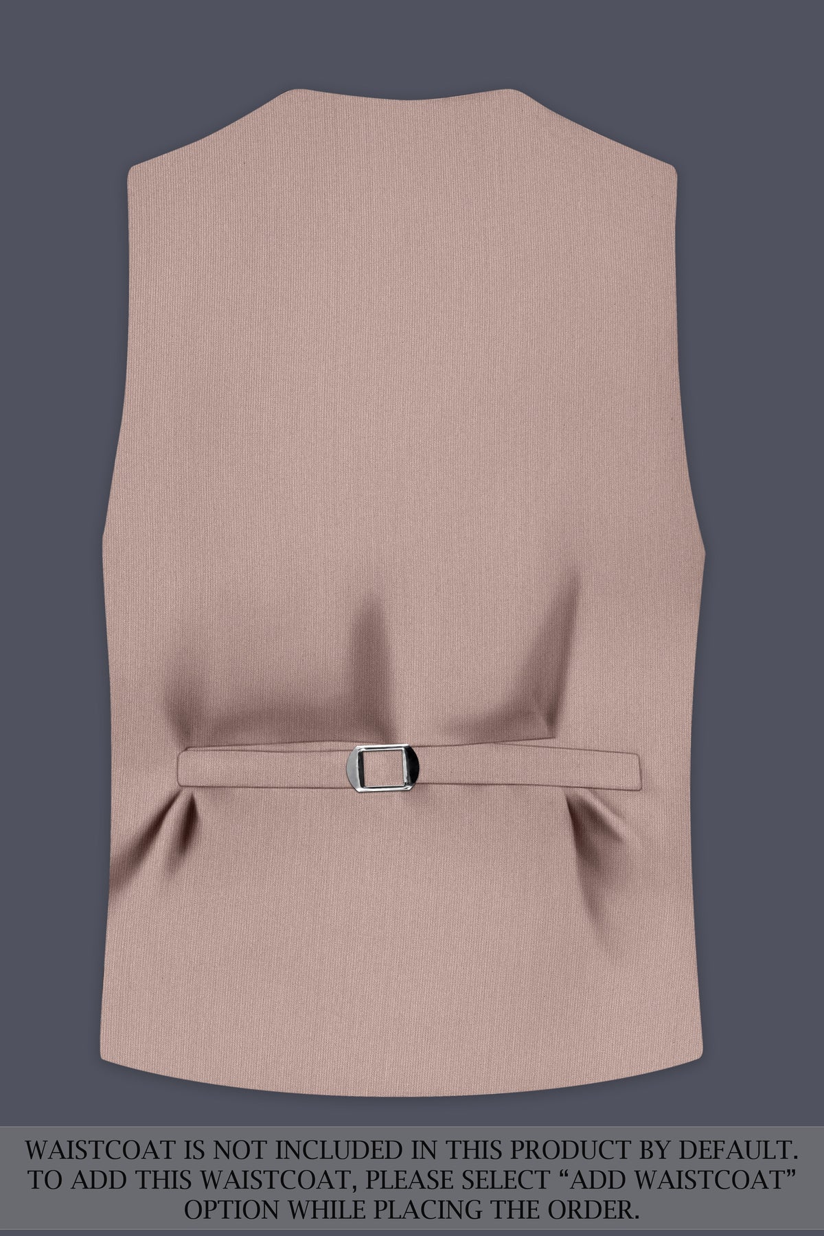 Amelio-Nomad Peach Diamond Textured Wool Rich Slight Stretch Single Breasted Suit