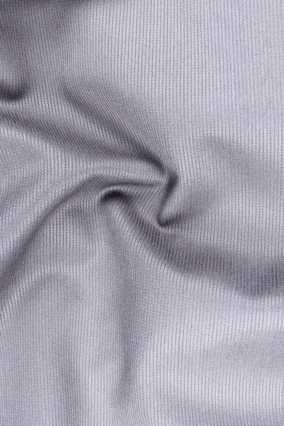 Virelli-Suva Gray Diamond Textured Wool Rich Slight Stretch Single Breasted Suit