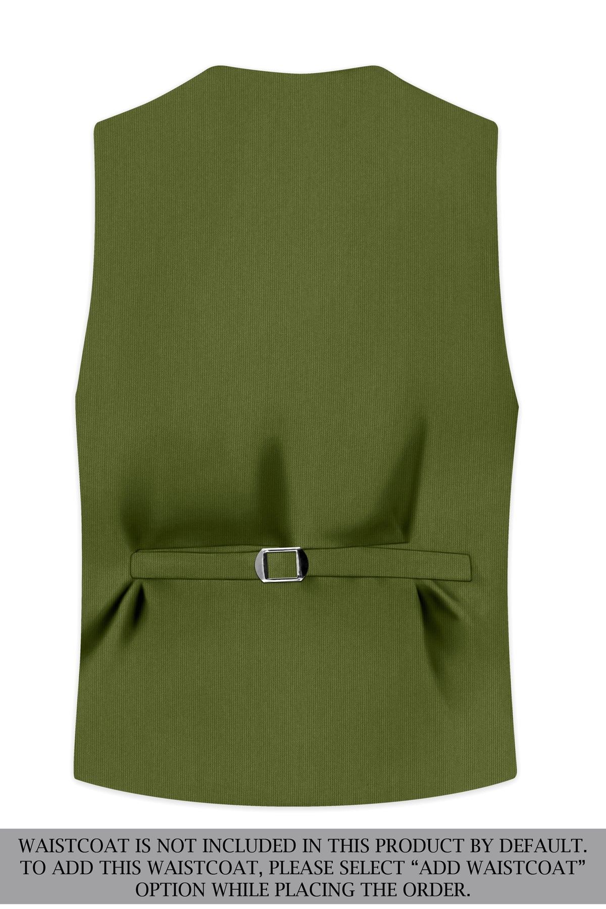 Hunter-Muddy Green Diamond Textured Wool Rich Slight Stretch Double Breasted Suit
