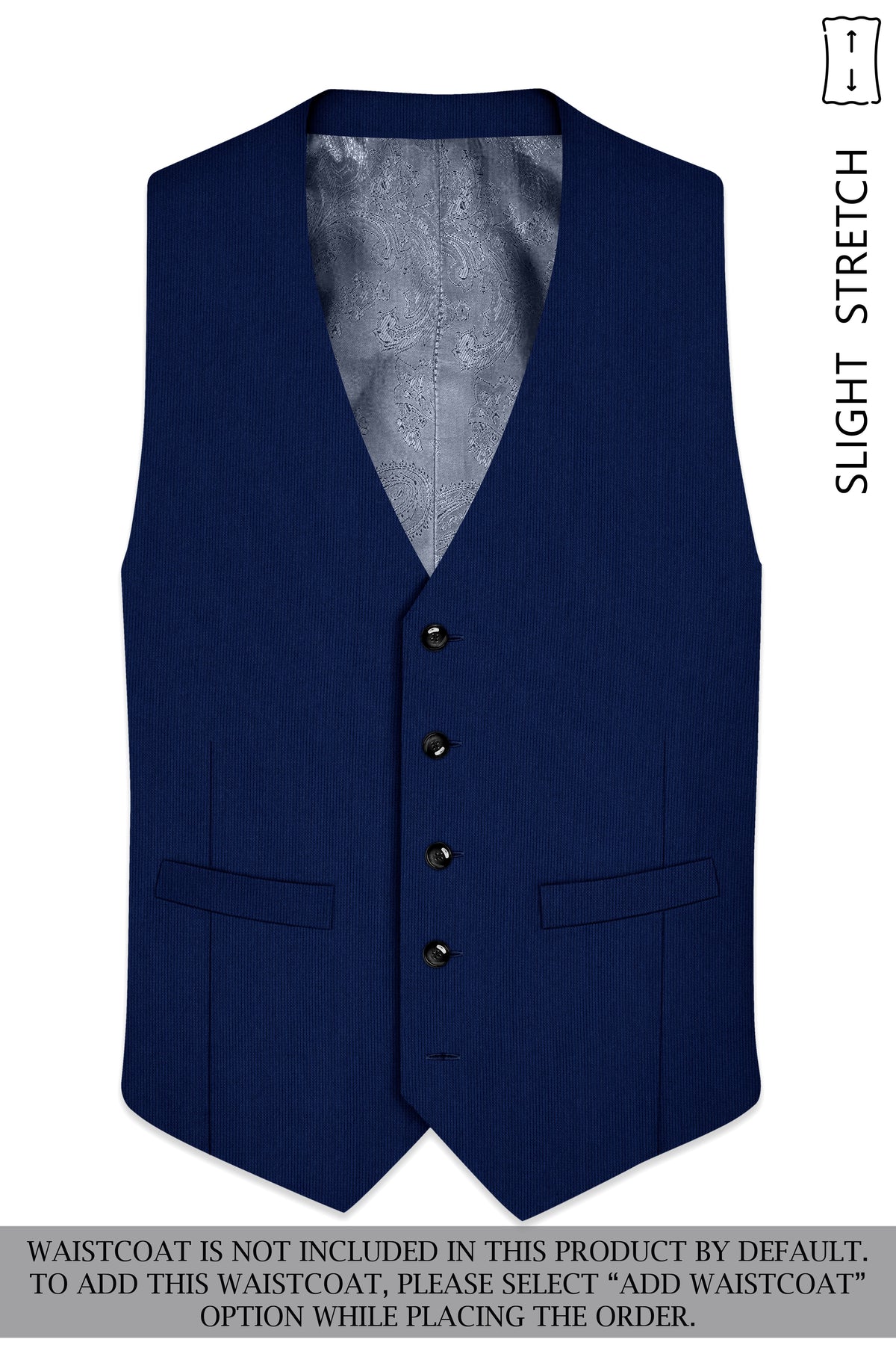 Velmont-Bunting Blue Diamond Textured Wool Rich Slight Stretch Double Breasted Suit