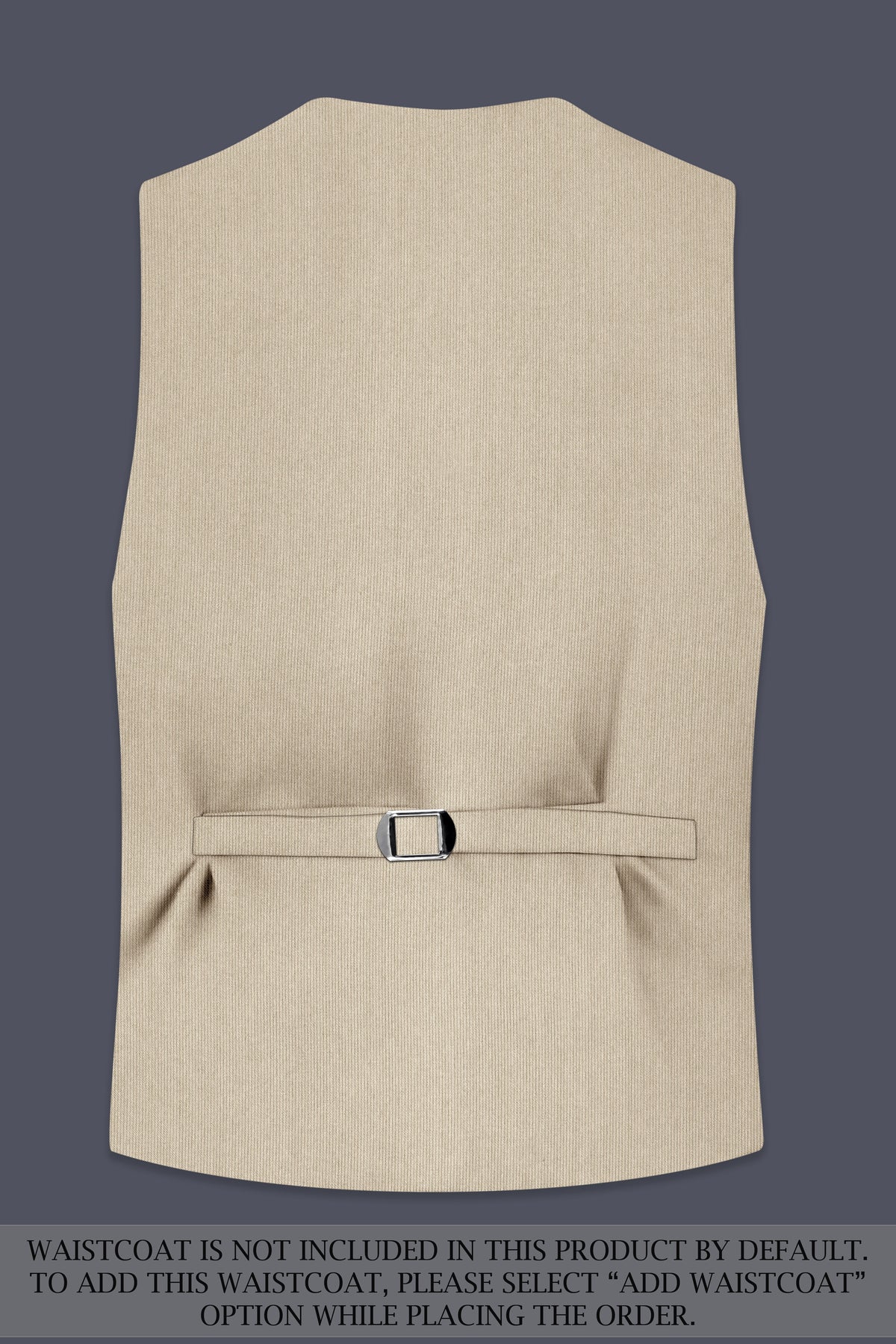 Ivoria-Vanilla Cream Diamond Textured Wool Rich Slight Stretch Double Breasted Suit