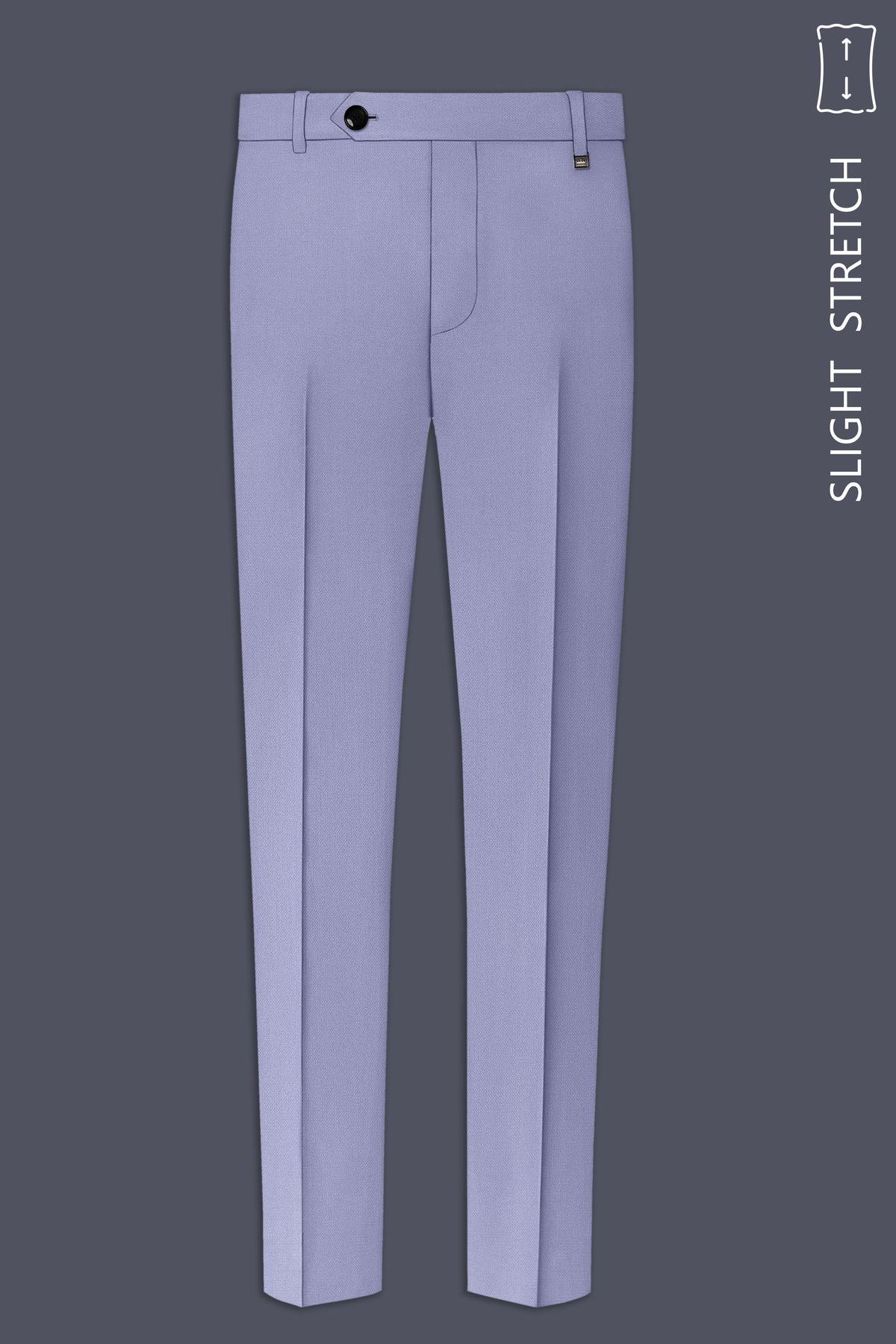 Royale-Chatelle Purple Diamond Textured Wool Rich Slight Stretch Single Breasted Suit