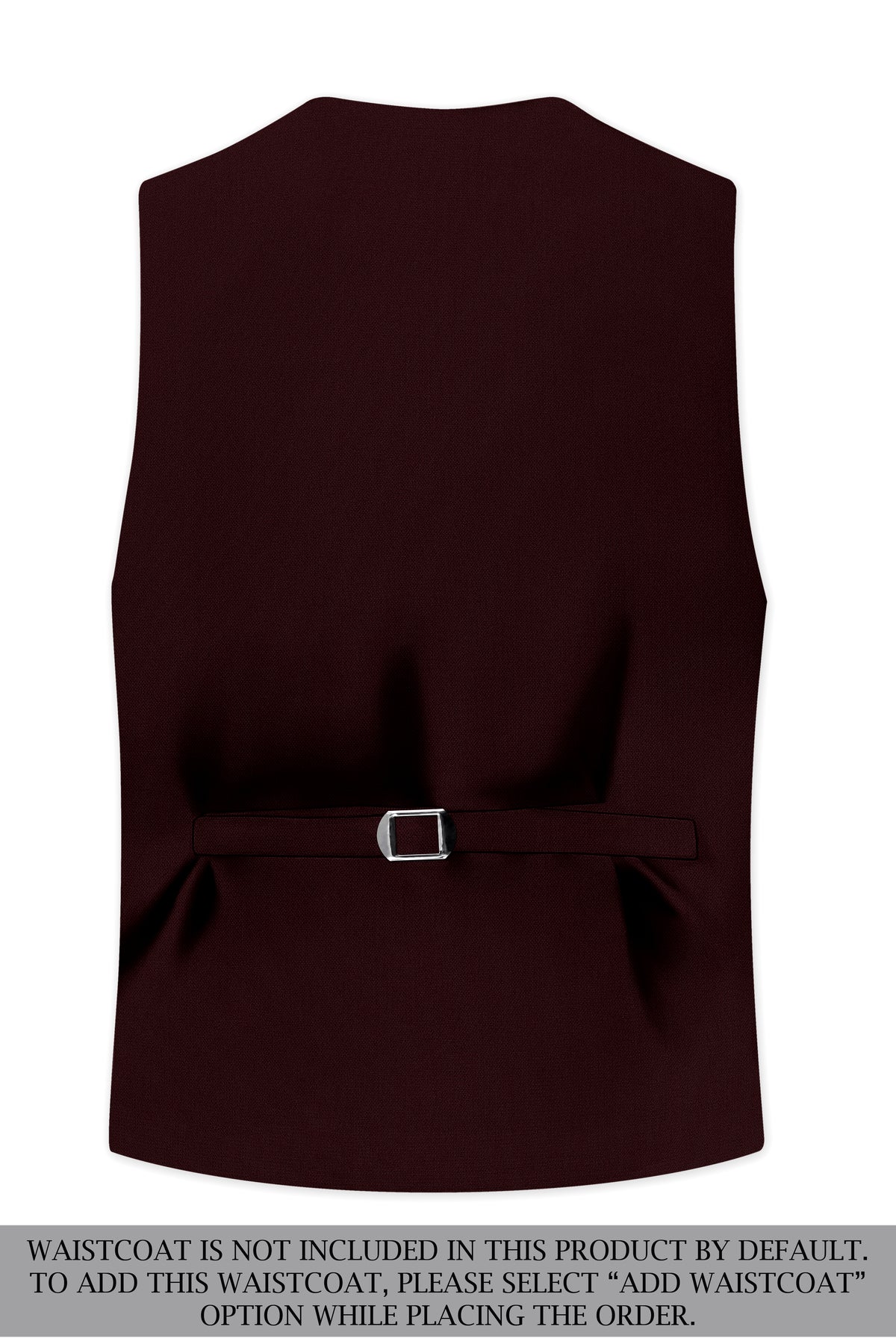Ardent-Creole Maroon Diamond Textured Wool Rich Slight Stretch Single Breasted Suit