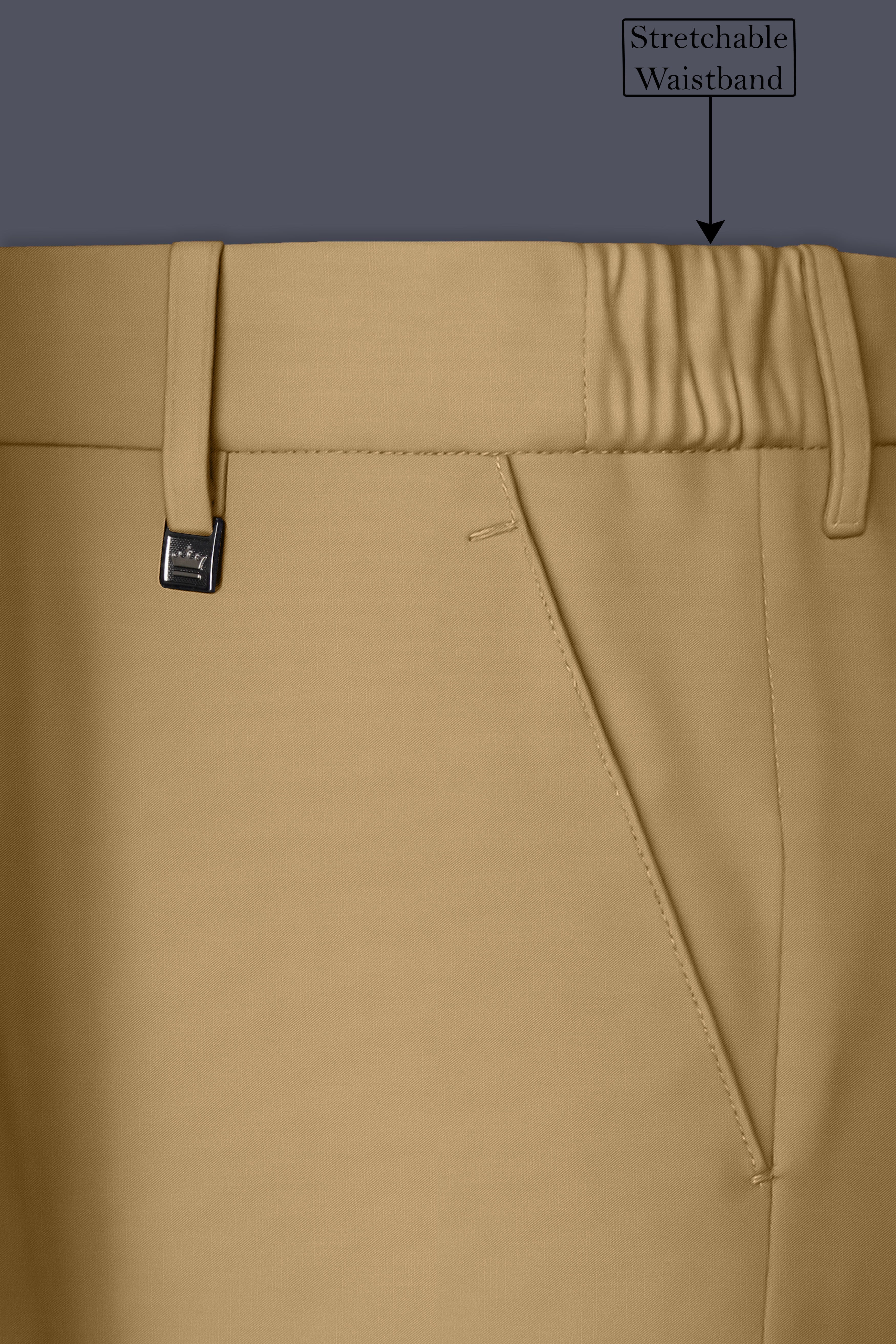 Oak Brown Premium Cotton Pant