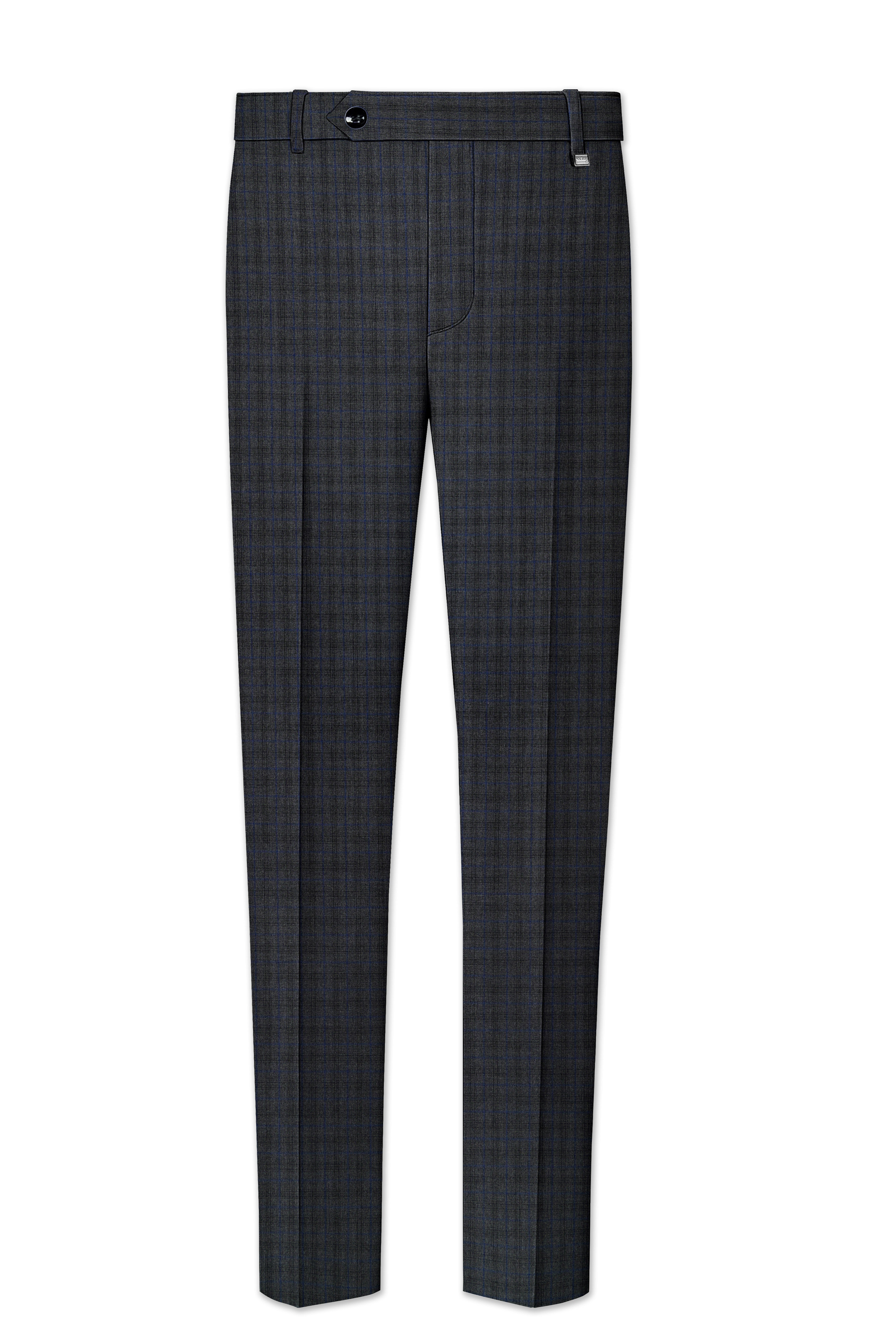 Tundora Gray Plaid Pant