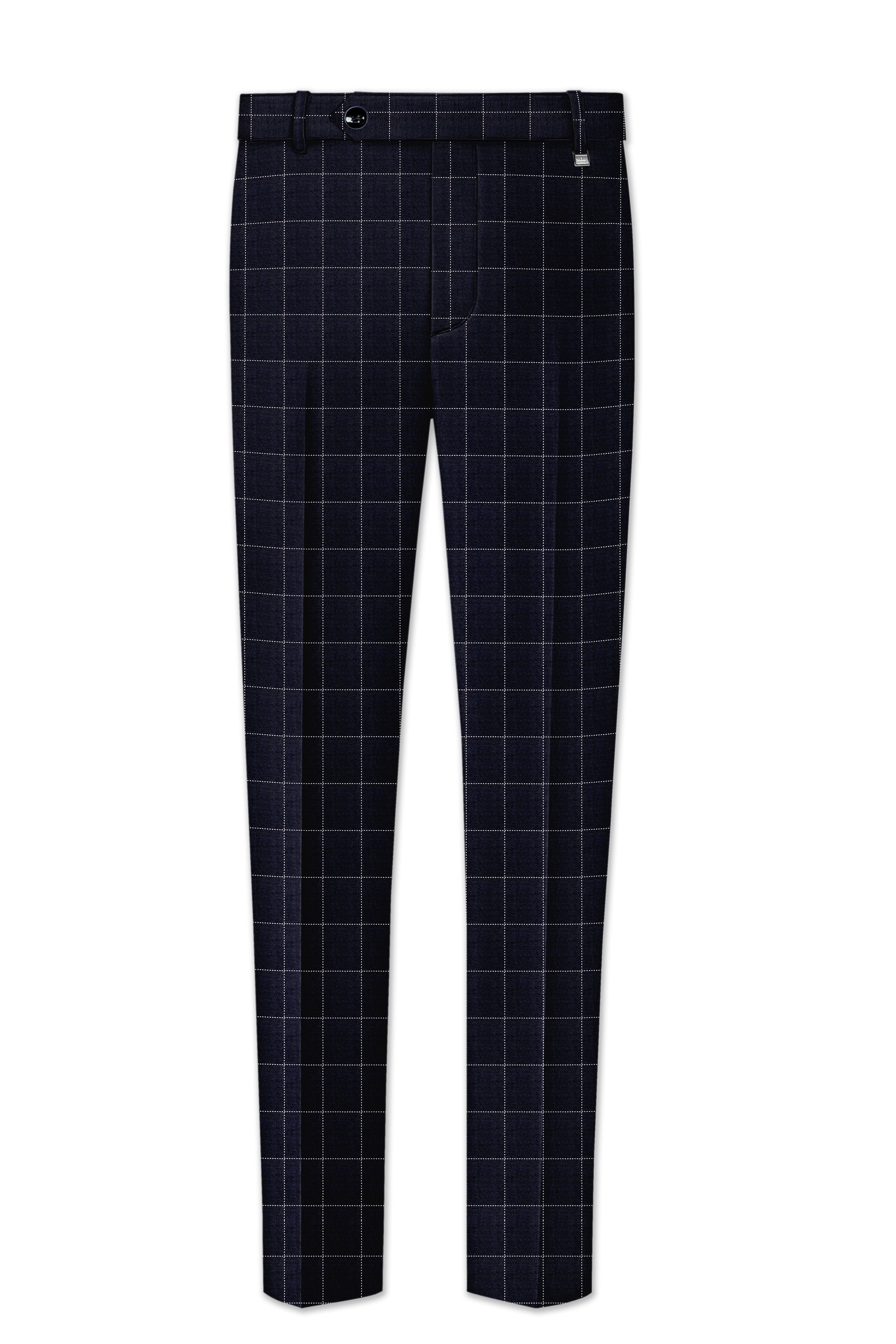 Thunder Blue Solid Pant