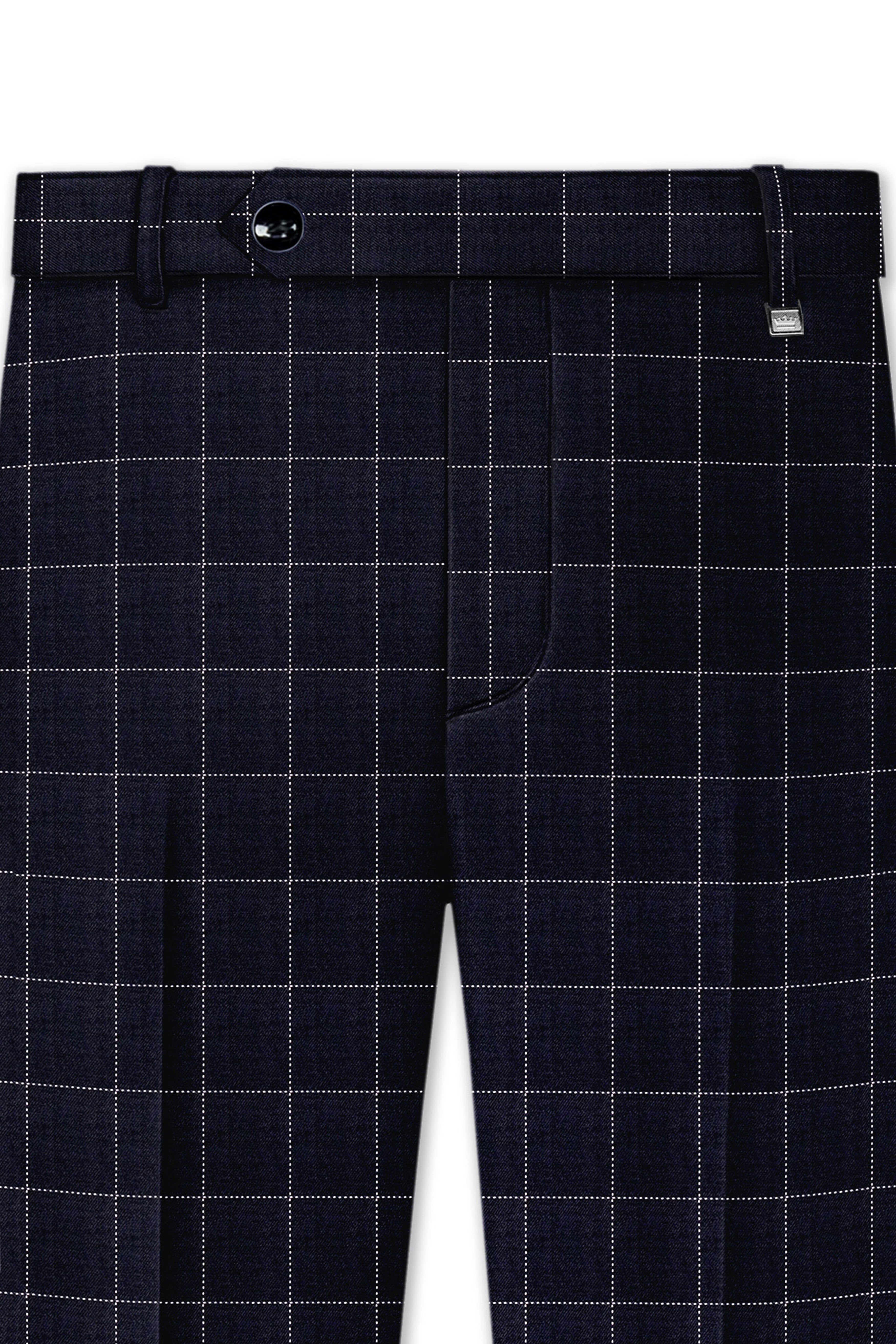 Thunder Blue Solid Pant