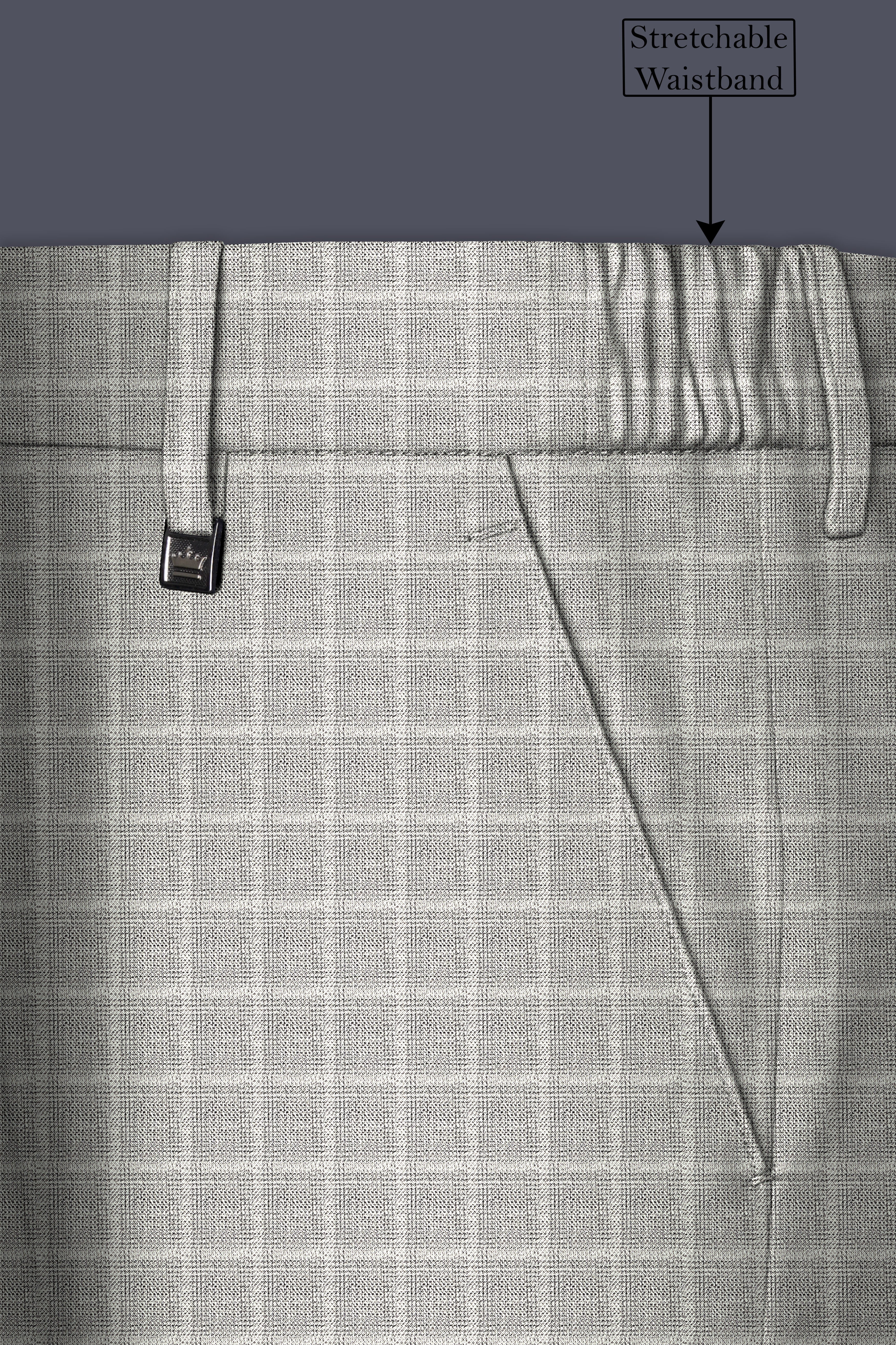 Timberwolf light Brown Plaid Pant