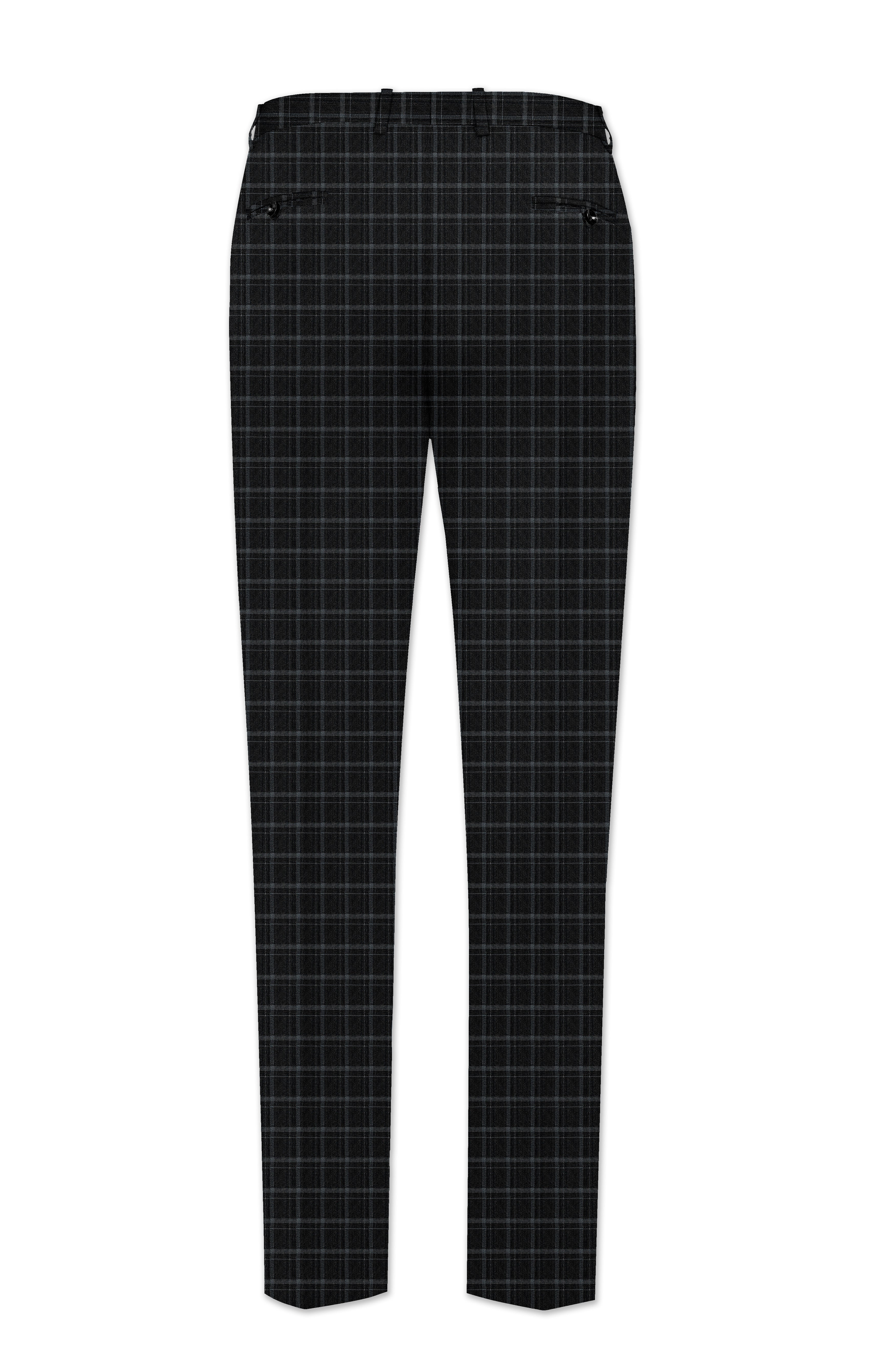Cape God Gray Checkered Pant