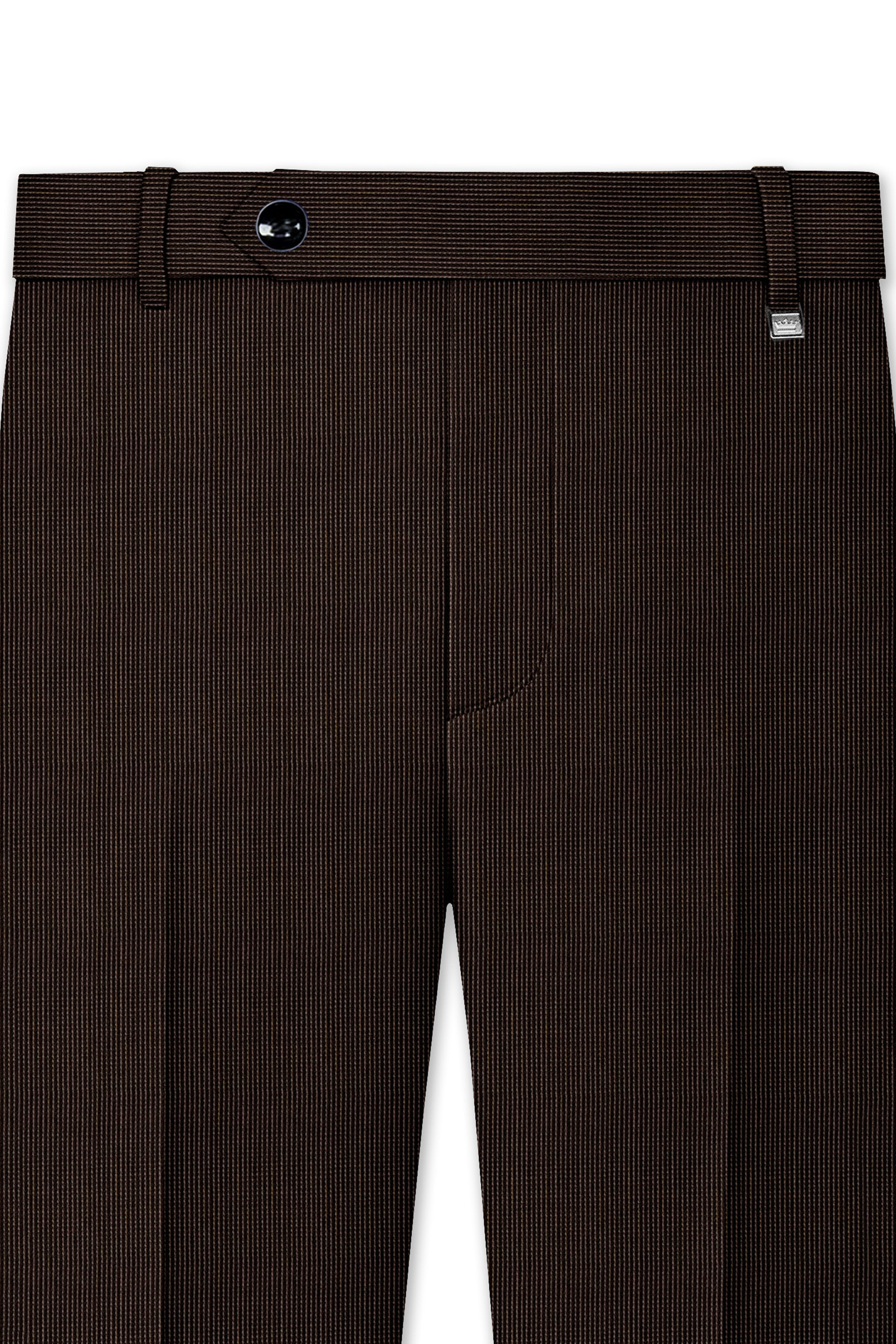 Kilamanjaro Brown Textured Pant
