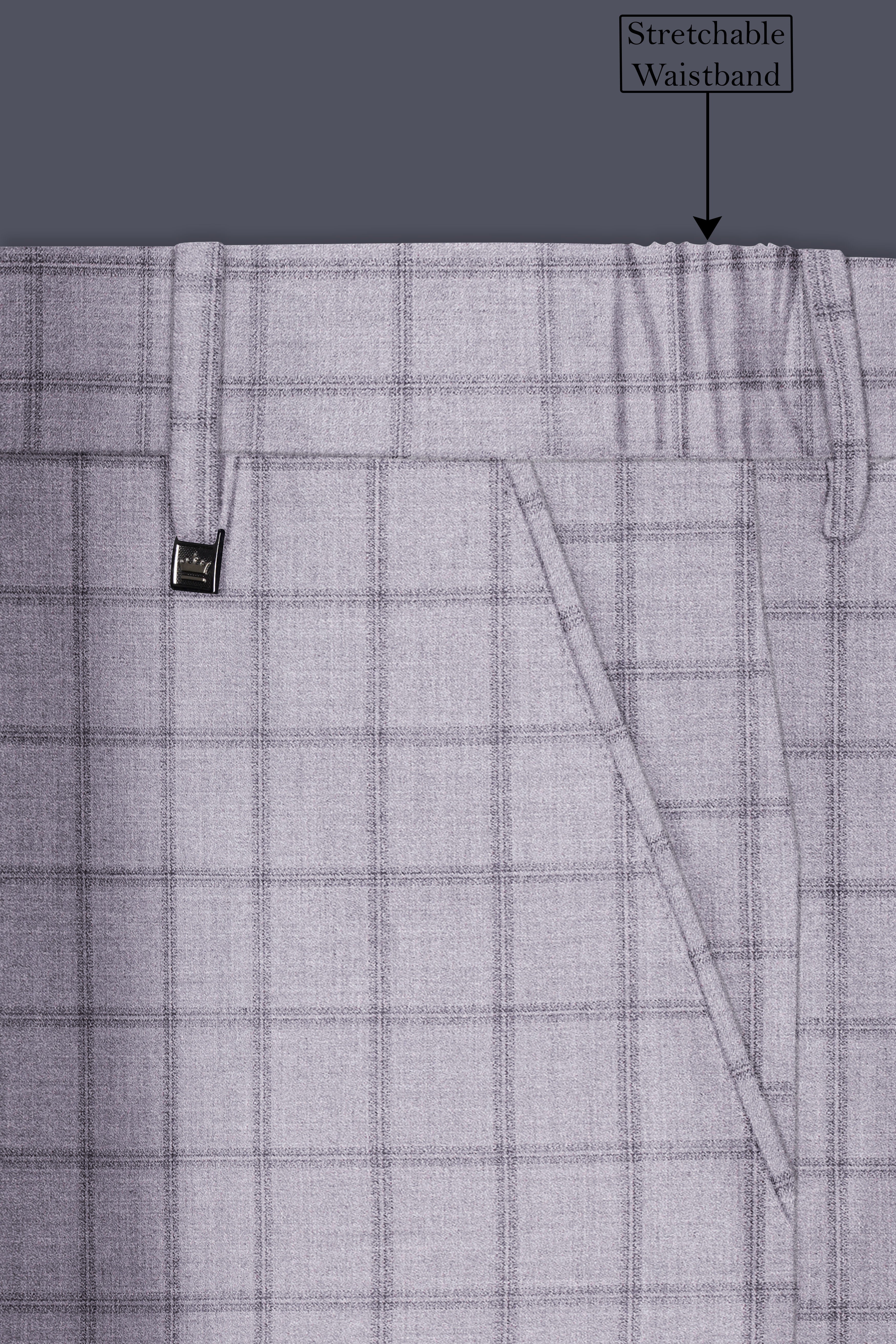 Concord Gray Plaid Pant