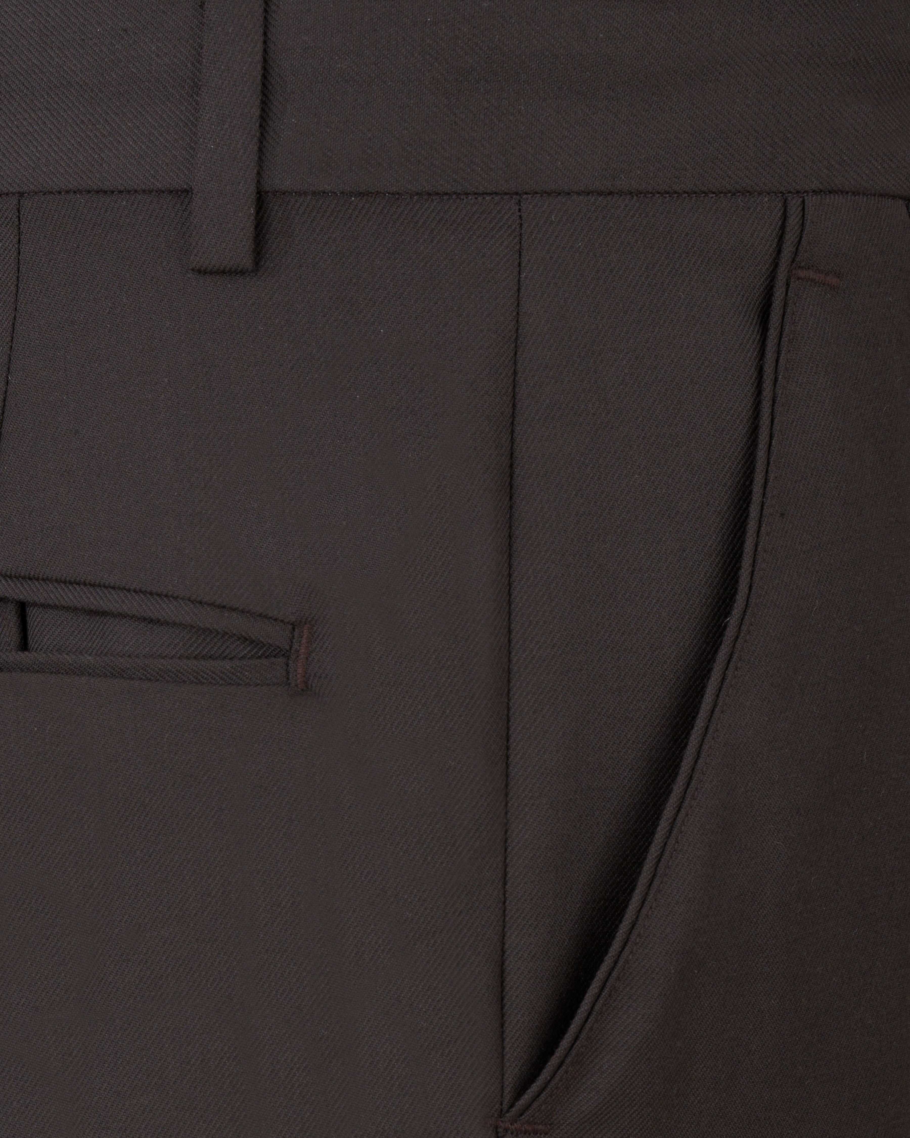 Eclipse Brown Textured Pants