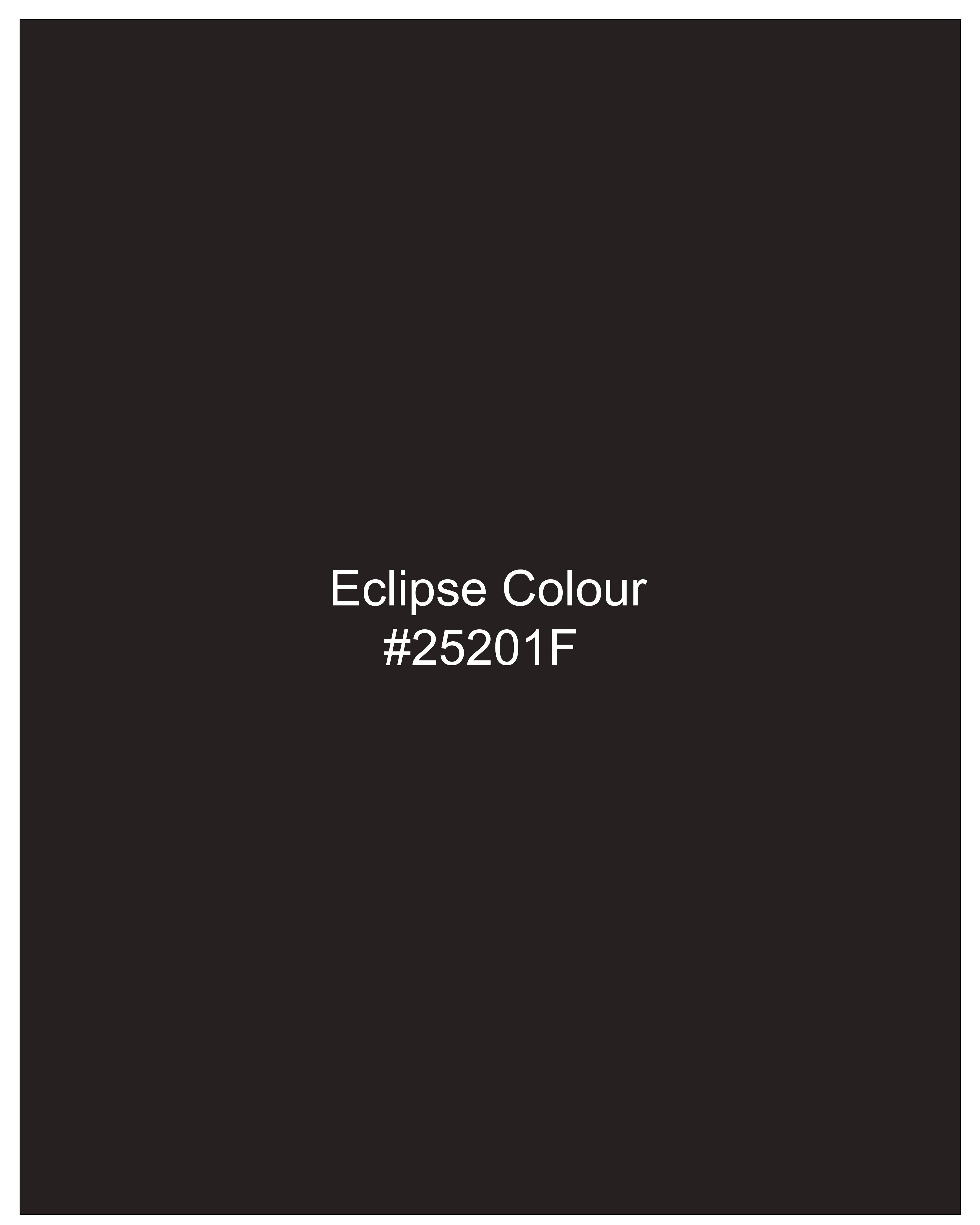 Eclipse Brown Textured Pants