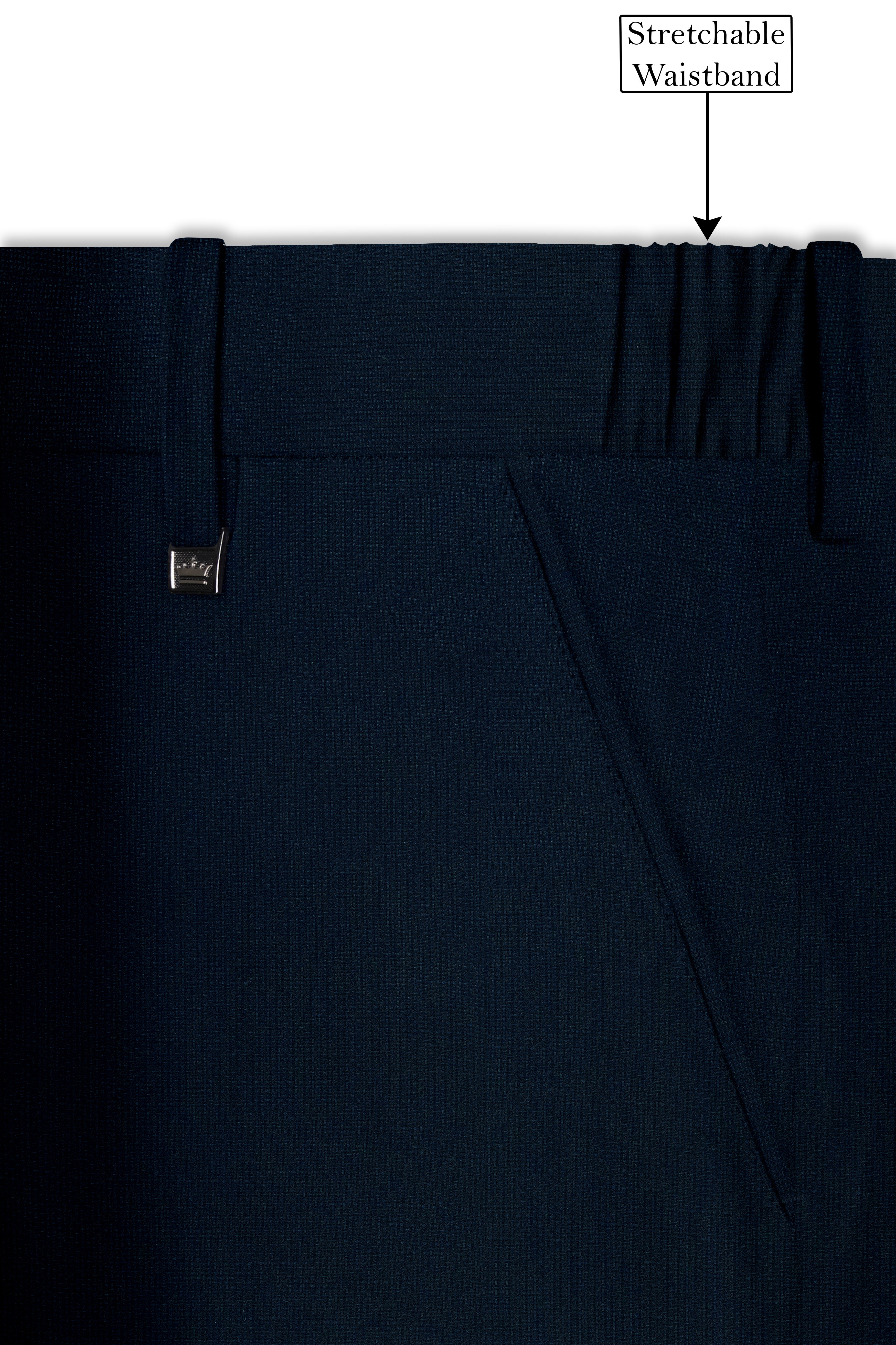Firefly Blue Premium Cotton Pants