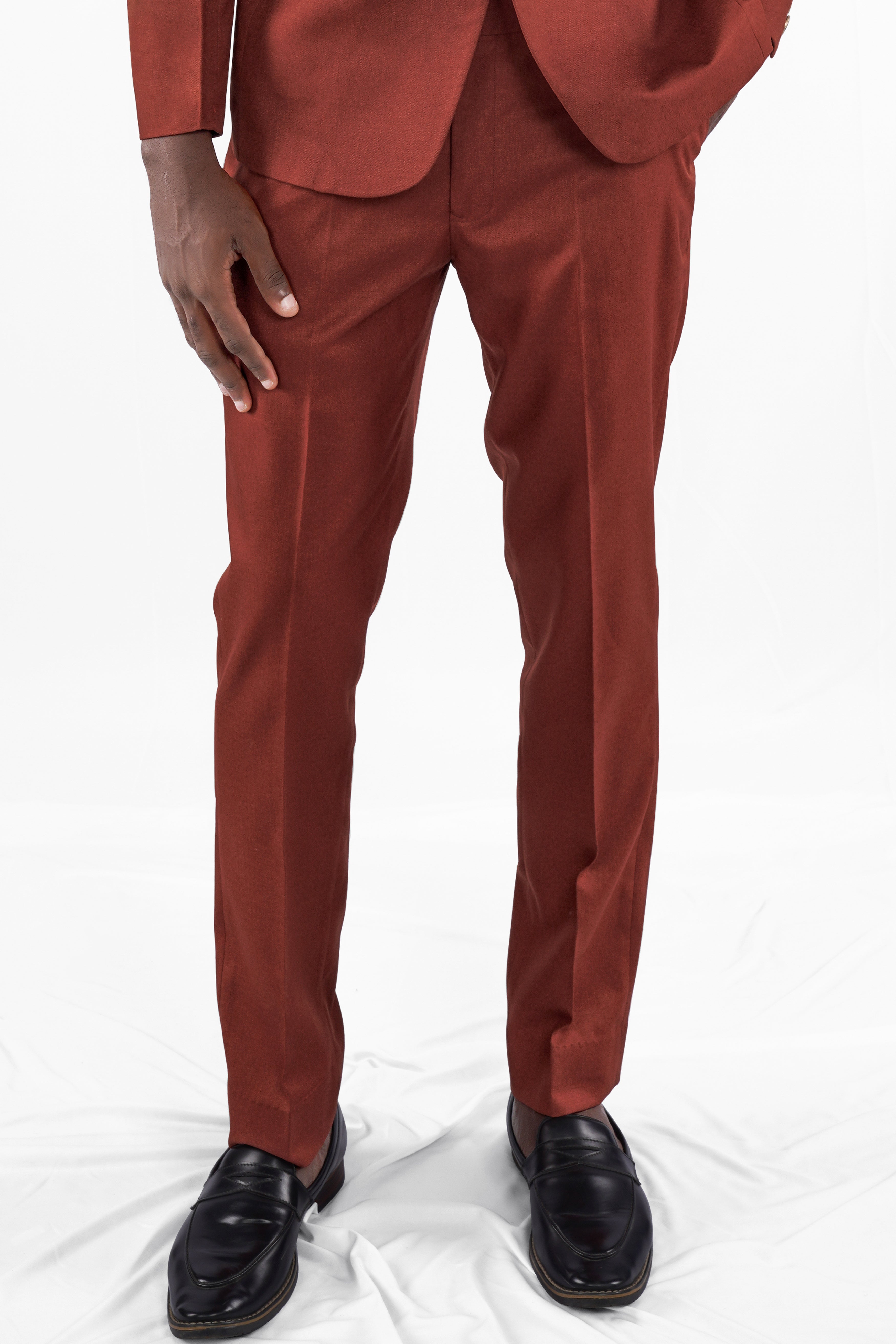 Nutmeg Red Tweed Pant T2695-28, T2695-30, T2695-32, T2695-34, T2695-36, T2695-38, T2695-40, T2695-42, T2695-44